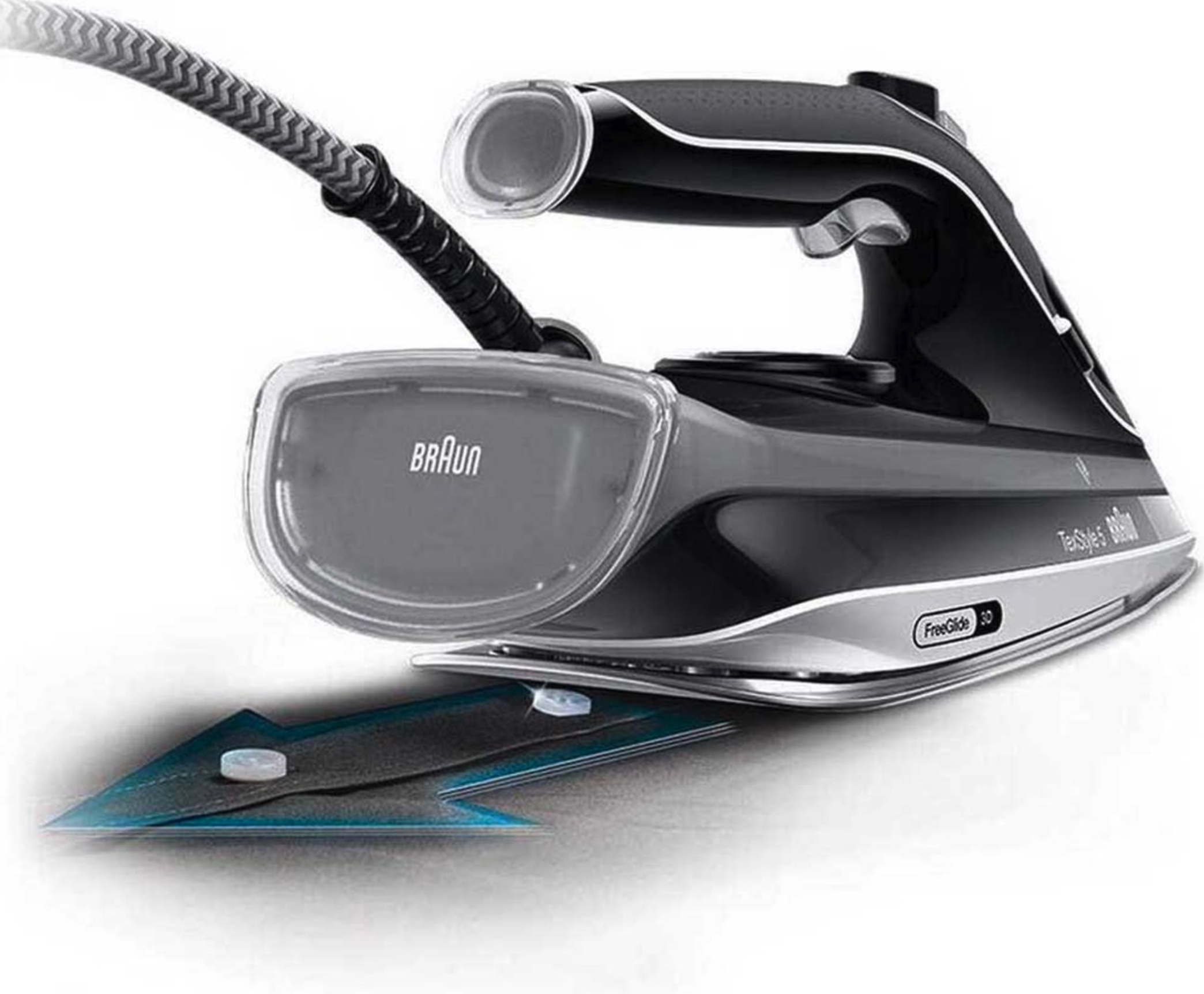 BRAUN (DELONGHI) BHSI5088BK fer à repasser