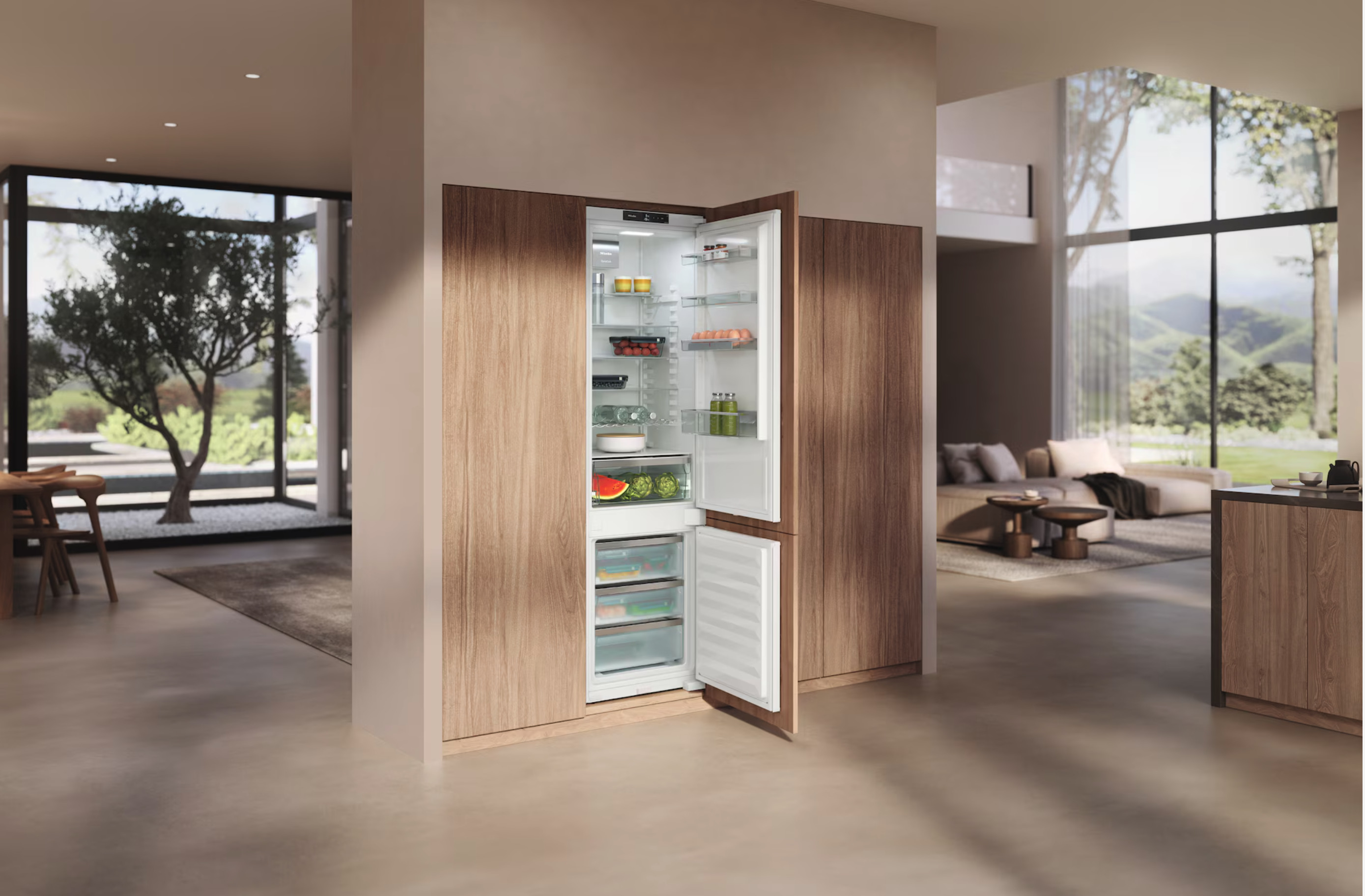 MIELE KFN7833D combiné réfrigérateur-congélateur - 193cm