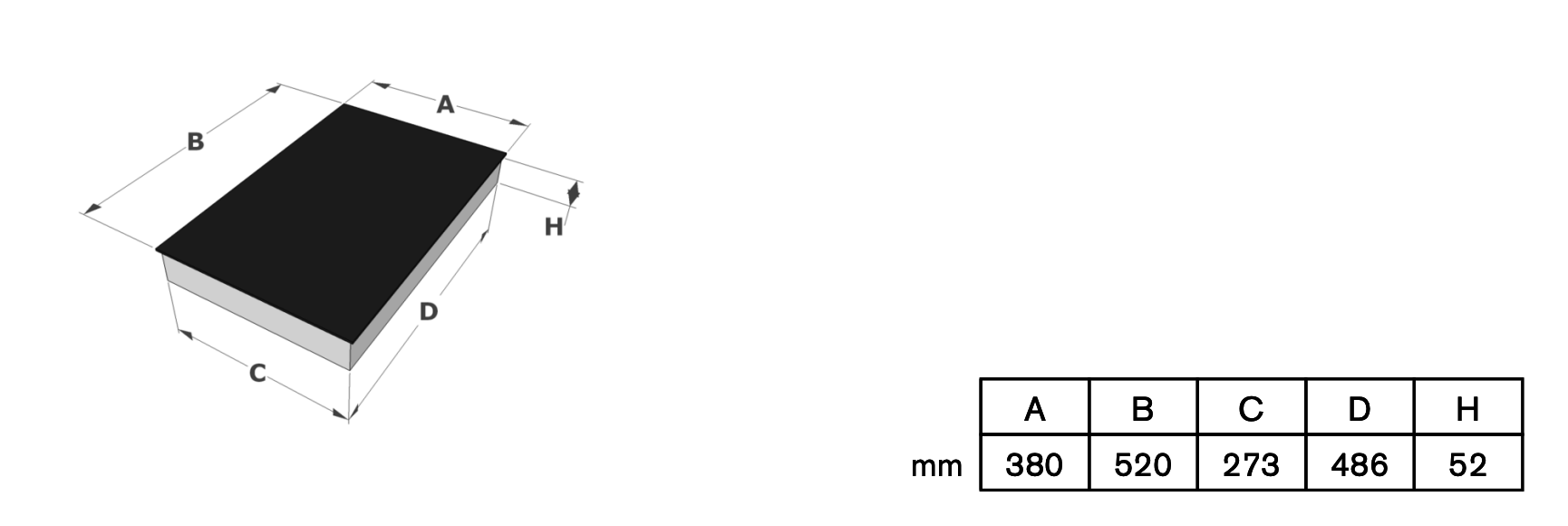NOVY 3784 table de cuisson à induction - domino