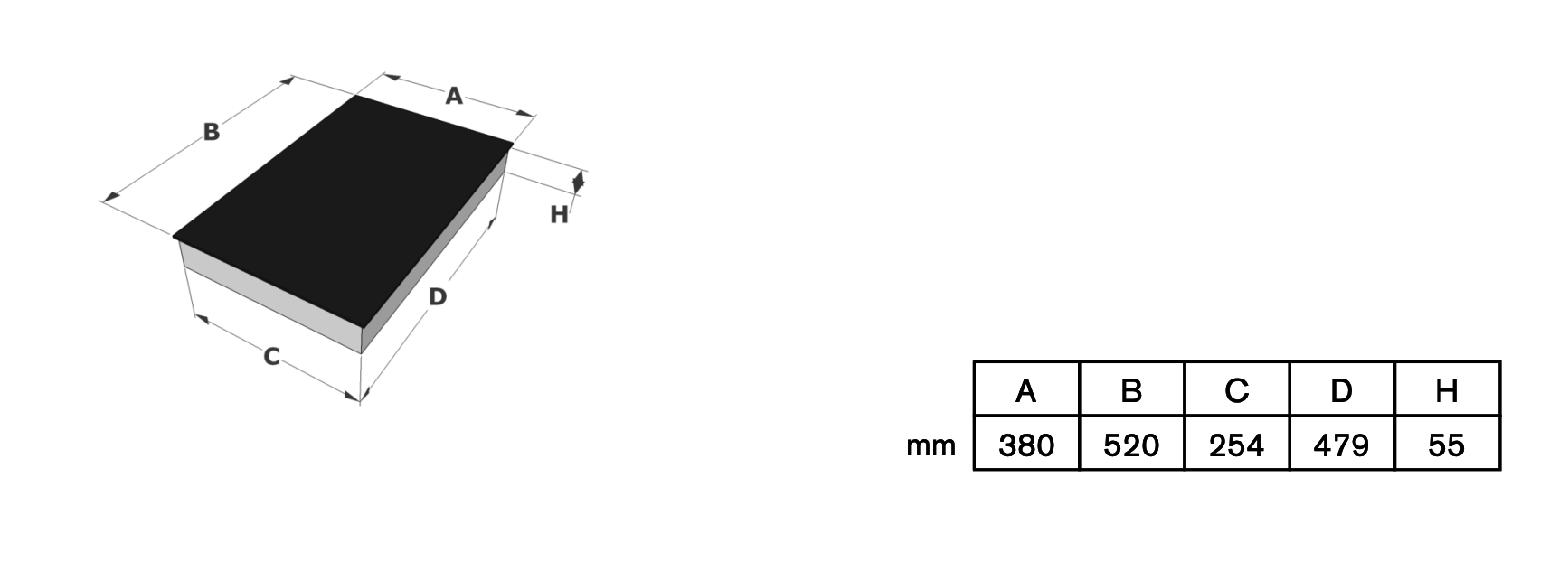 NOVY 3774 table de cuisson à induction - domino