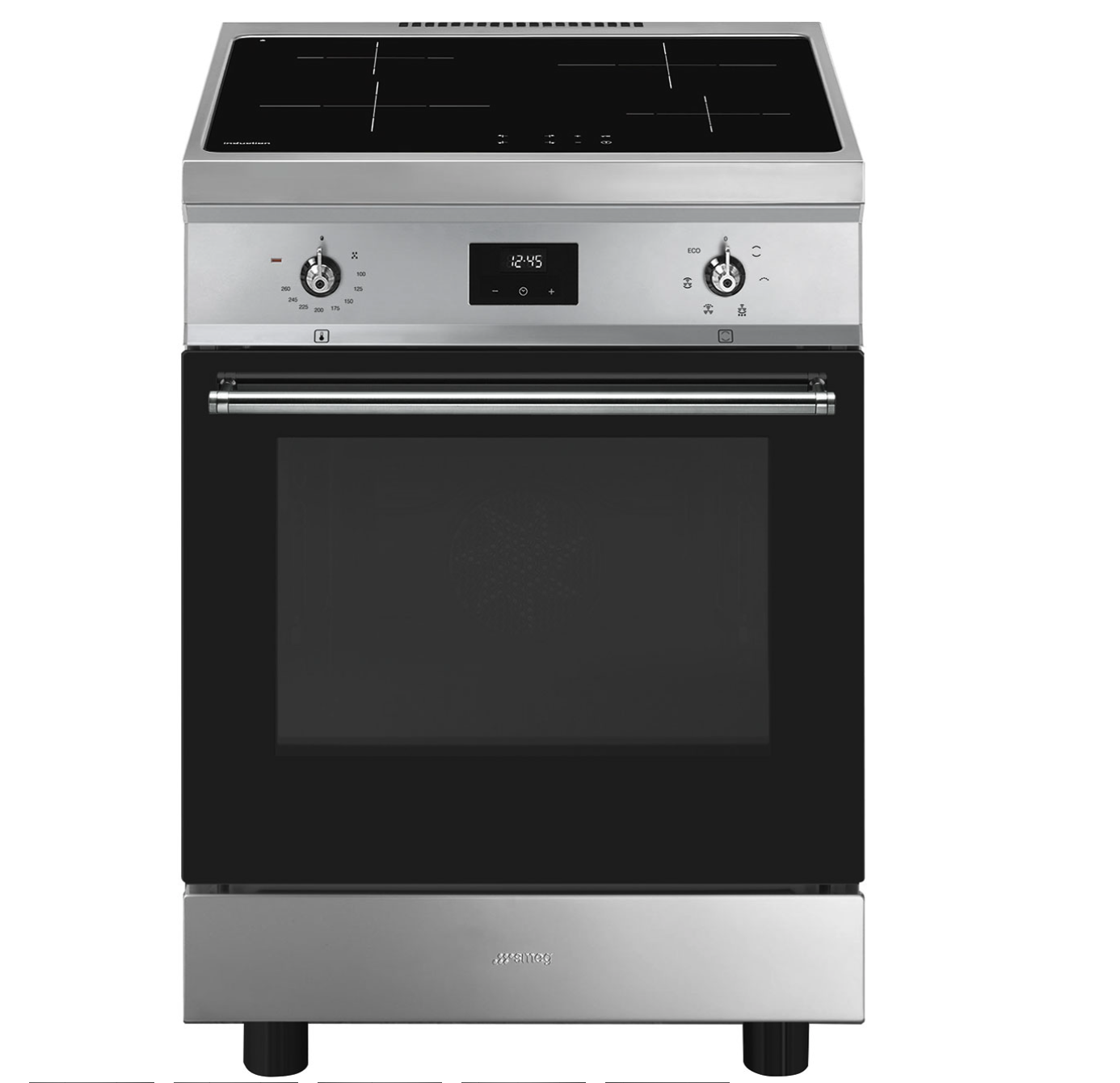 SMEG C6IMXT2 cuisinière avec taque à induction - 60cm