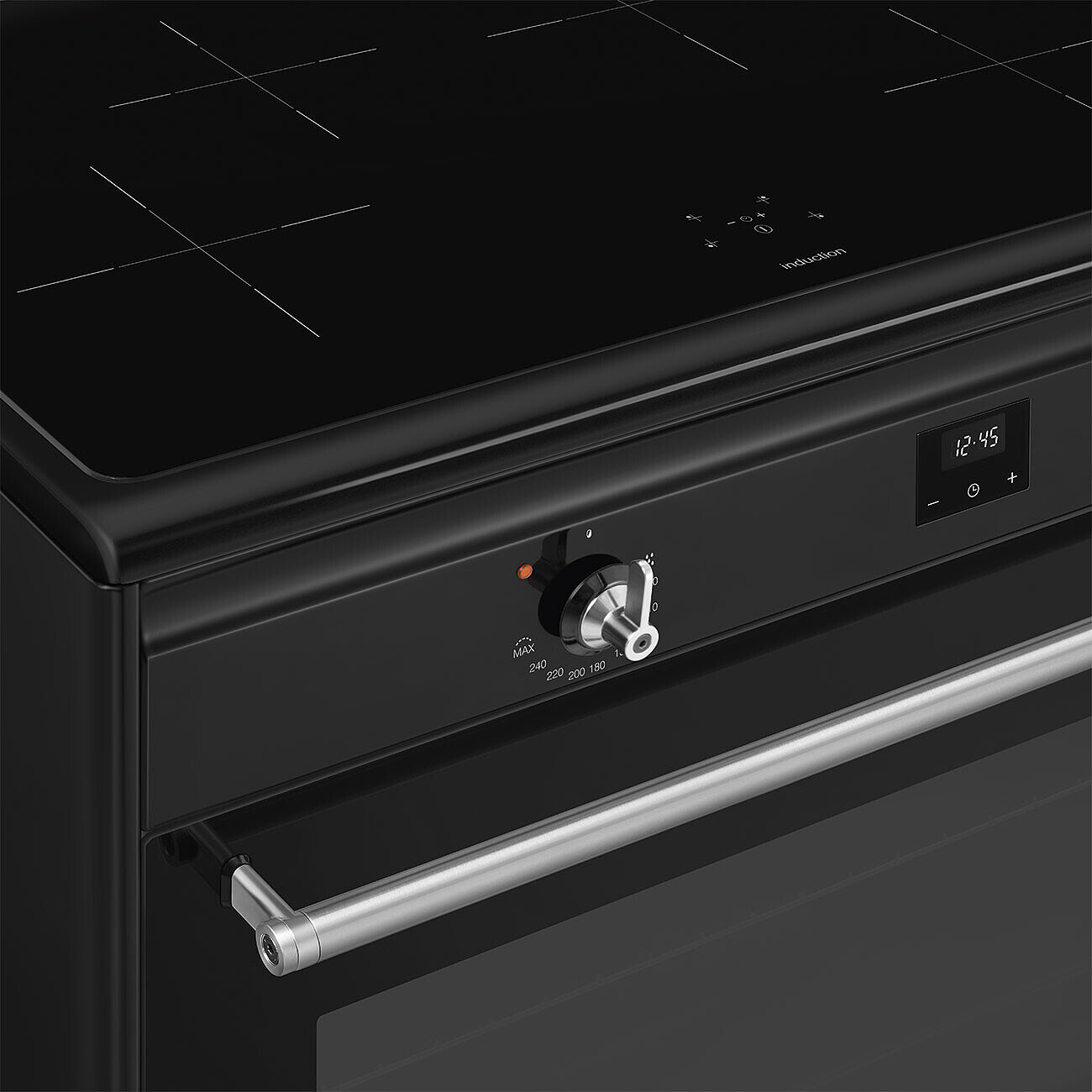 SMEG CX91IMBL cuisinière avec taque à induction