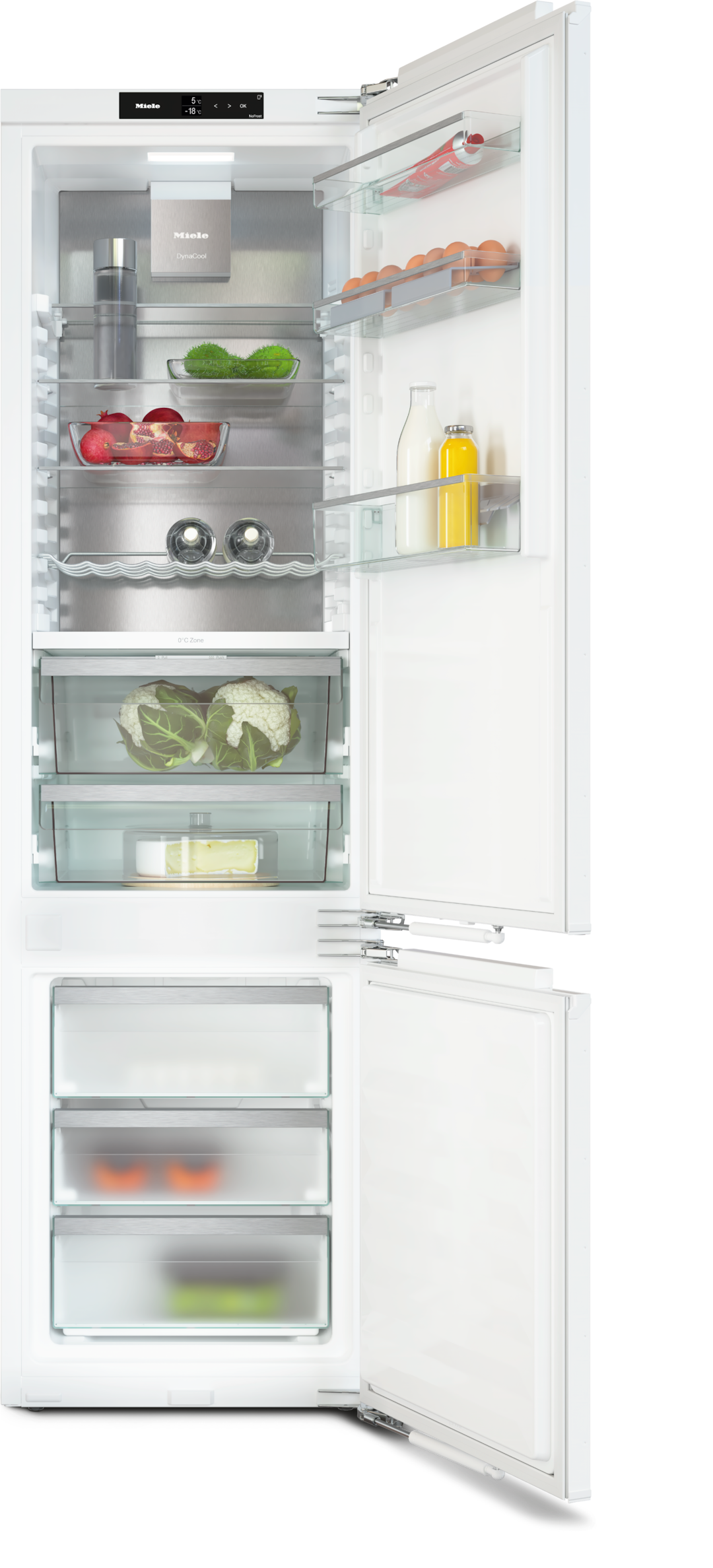 MIELE KFN7844C combiné réfrigérateur-congélateur - 194cm