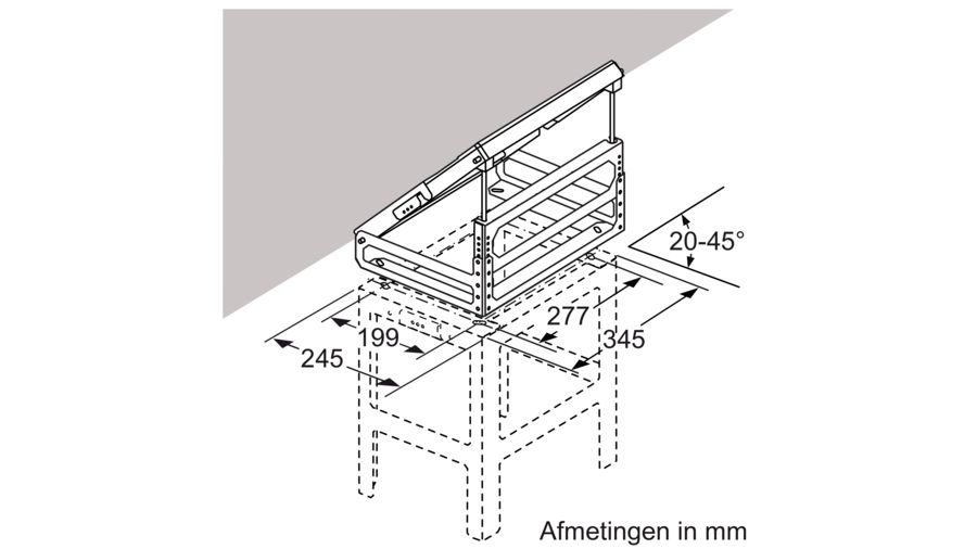 BOSCH DHZ1241 adapteur pour plafond incliné