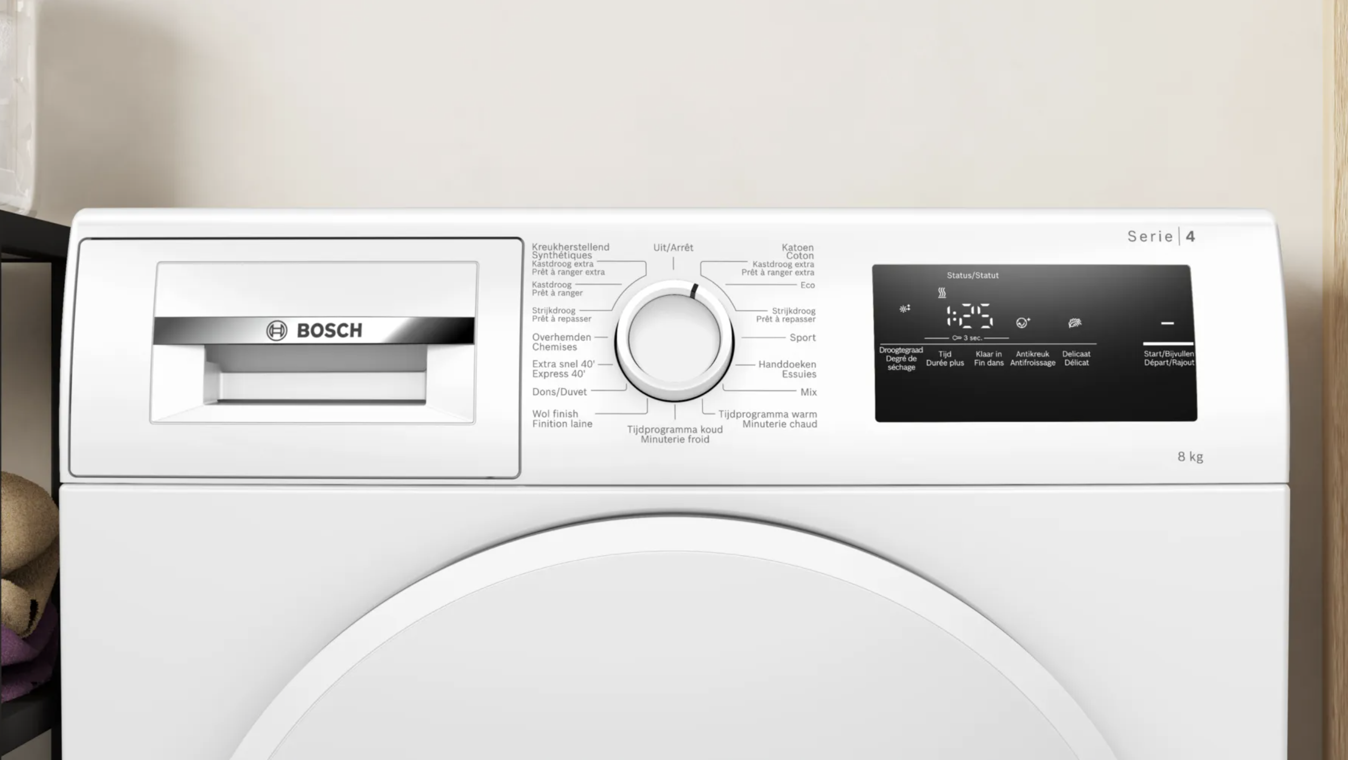 BOSCH WTH8300AFG SERIE 8 seche-linge