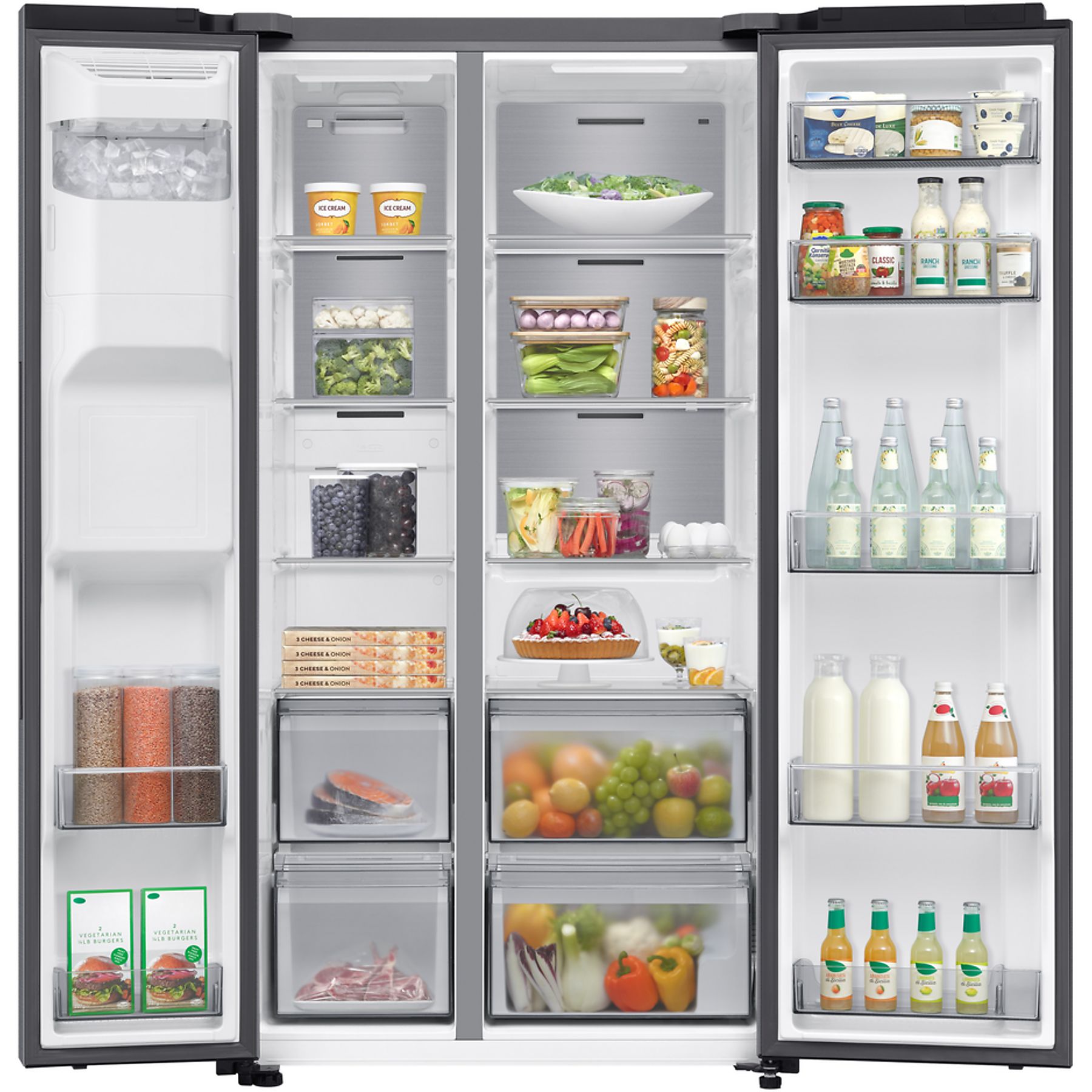 SAMSUNG RS70F64KETEF side-by-side