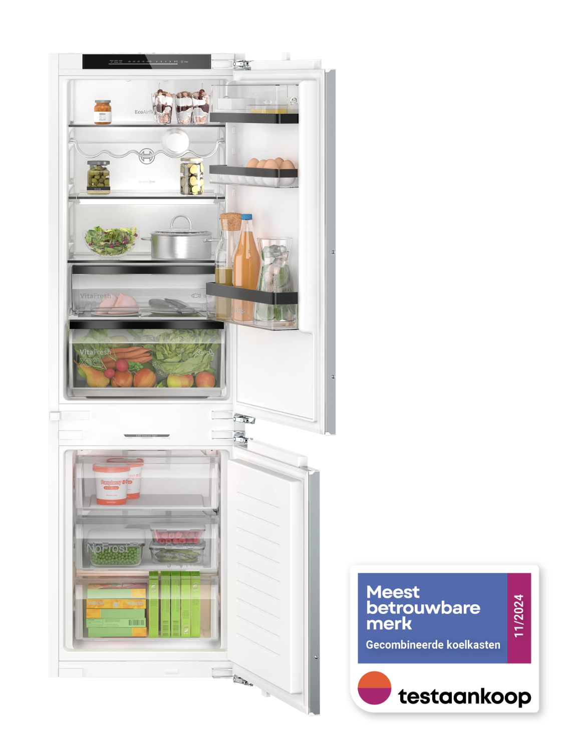 BOSCH KIN86SDC0 SERIE 6 combiné réfrigérateur-congélateur - 178cm