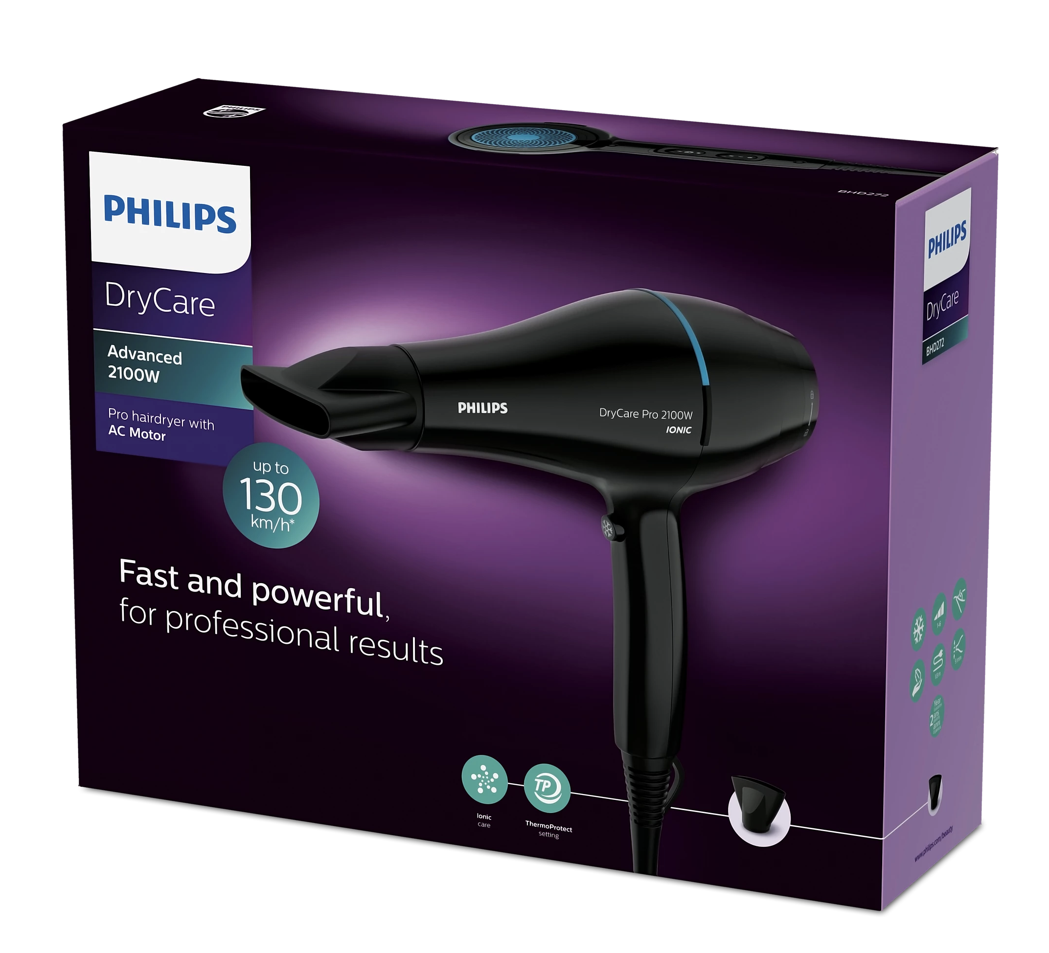 PHILIPS PHBHD272/00 sèche-cheveux