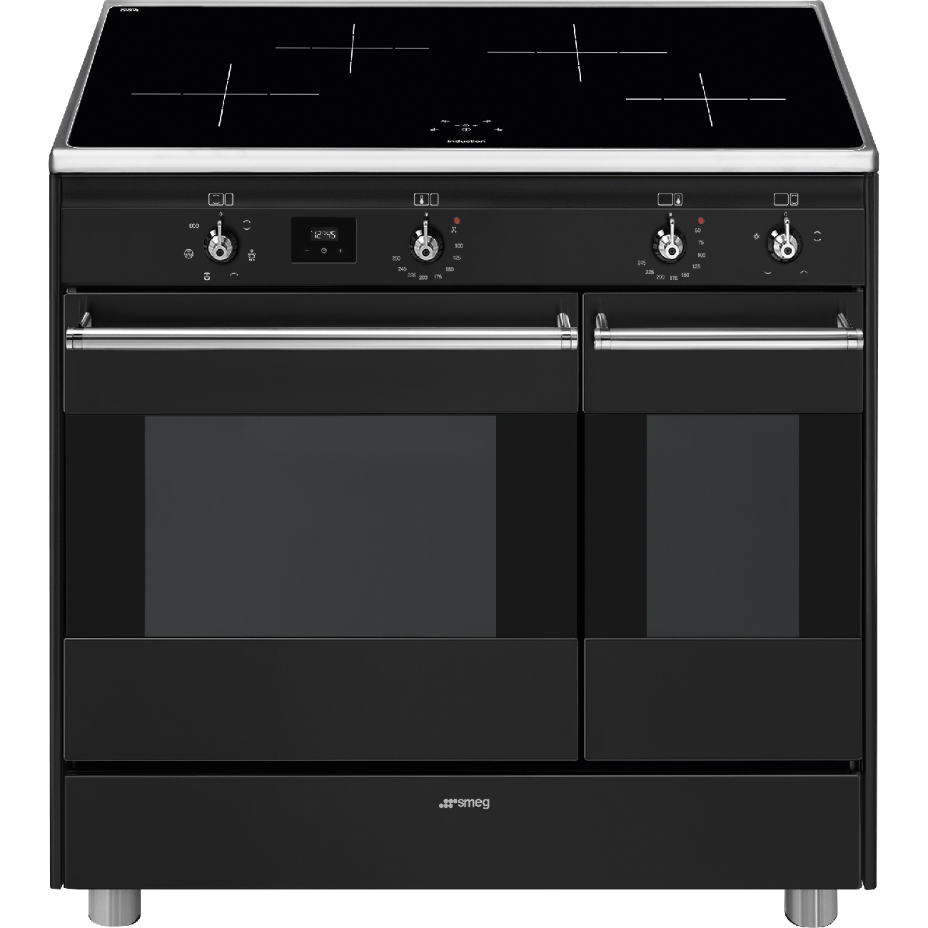 SMEG CG92IANT9 cuisinière avec taque à induction - 90cm