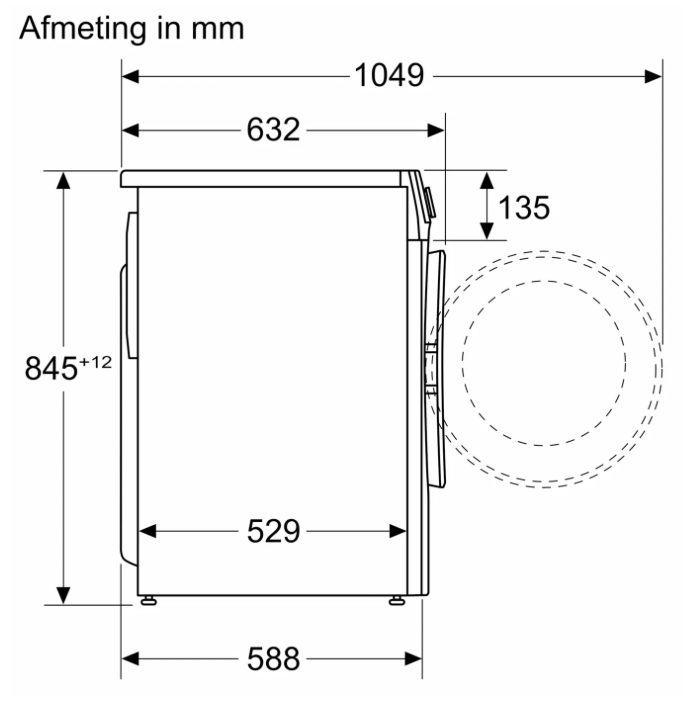 BOSCH WGE03400FG SERIE 2 lave-linge