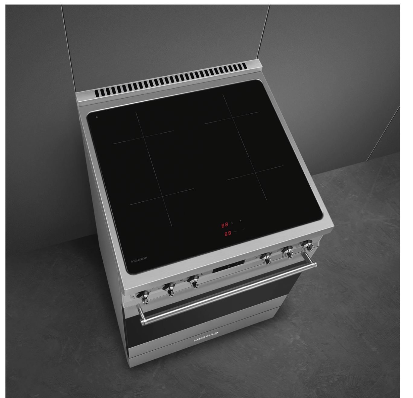 SMEG C6IPXM2 cuisinière avec taque à induction - 60cm