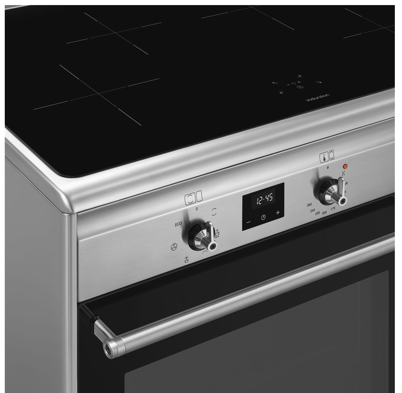 SMEG CX92IM cuisinière avec taque à induction - 90cm