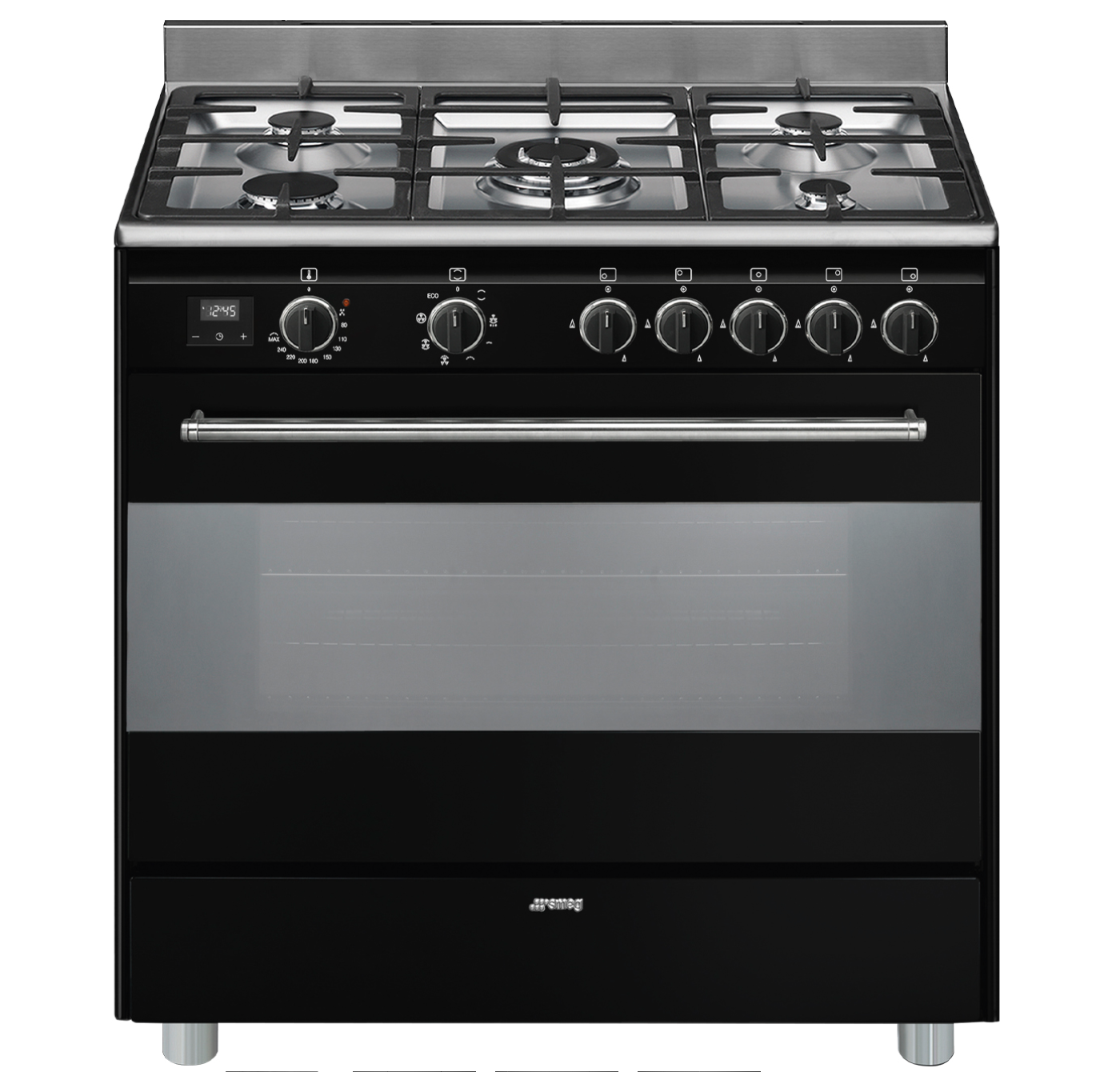 SMEG BG91N2 cuisinière avec taque à gaz - 90cm