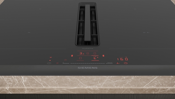 SIEMENS ED677HQ26E IQ500 table de cuisson avec hotte integrée - 60cm