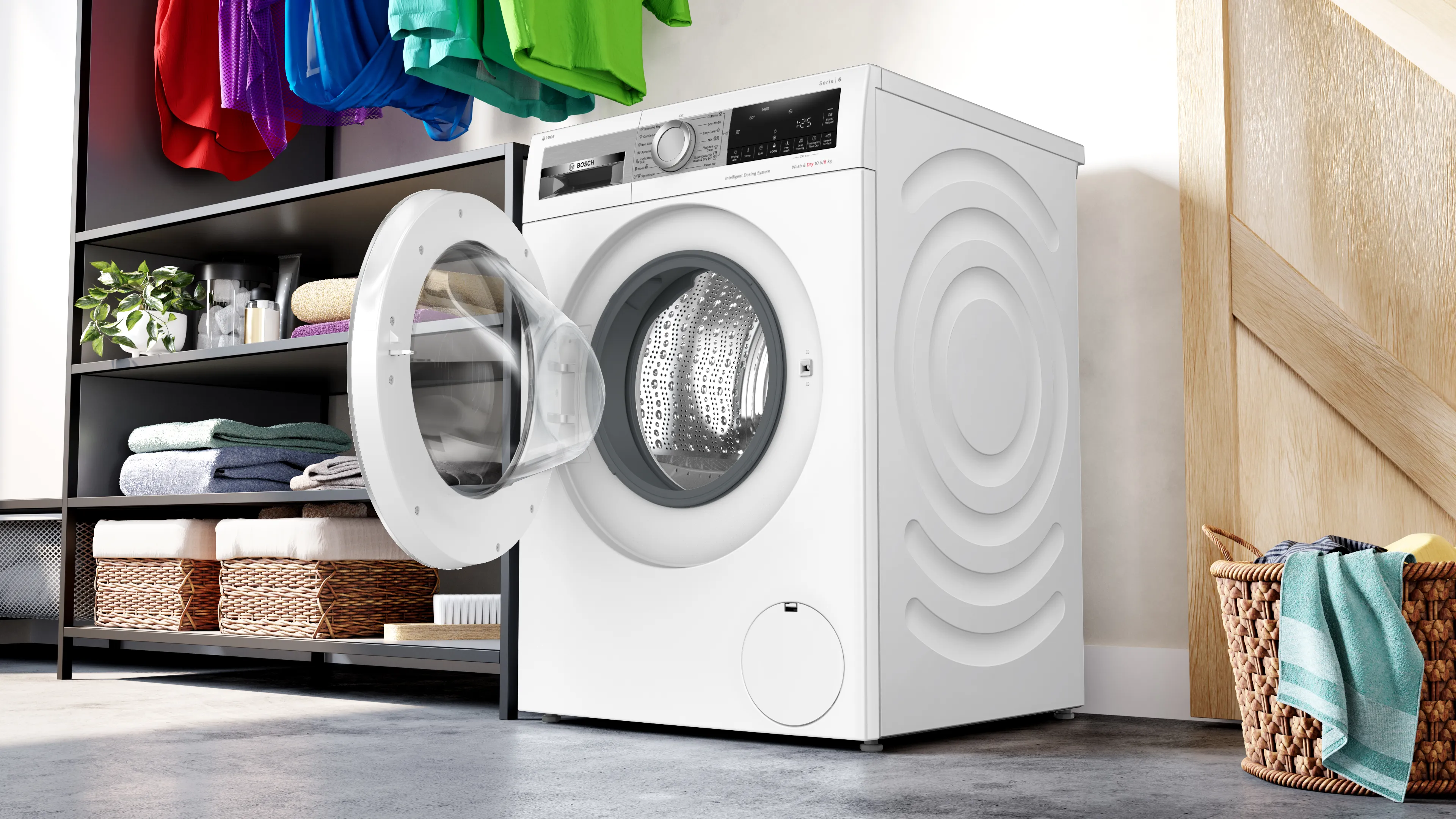 BOSCH WNG254A9BY SERIE 6 lave-linge séchant