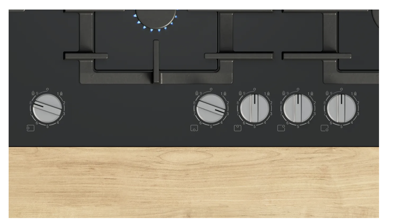 BOSCH PPM9A6I40 SERIE 6 table de cuisson au gaz - 90cm