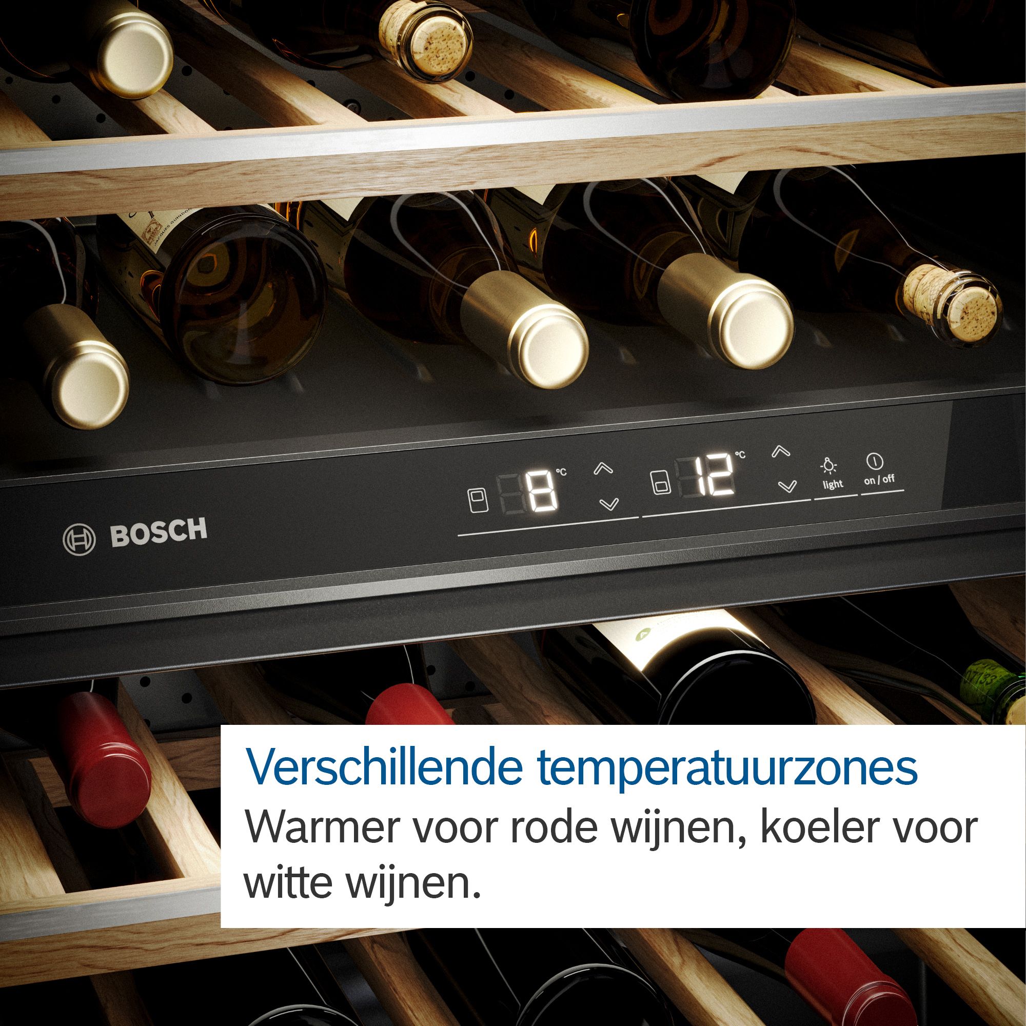 BOSCH KWK36ABGA SERIE 6 cave à vin pose-libre