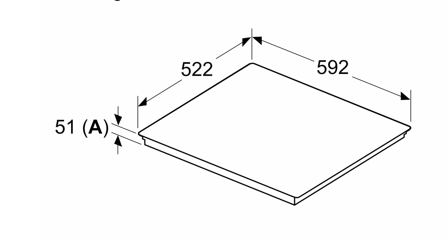 BOSCH PVS61AHC1E table de cuisson à induction - 60cm