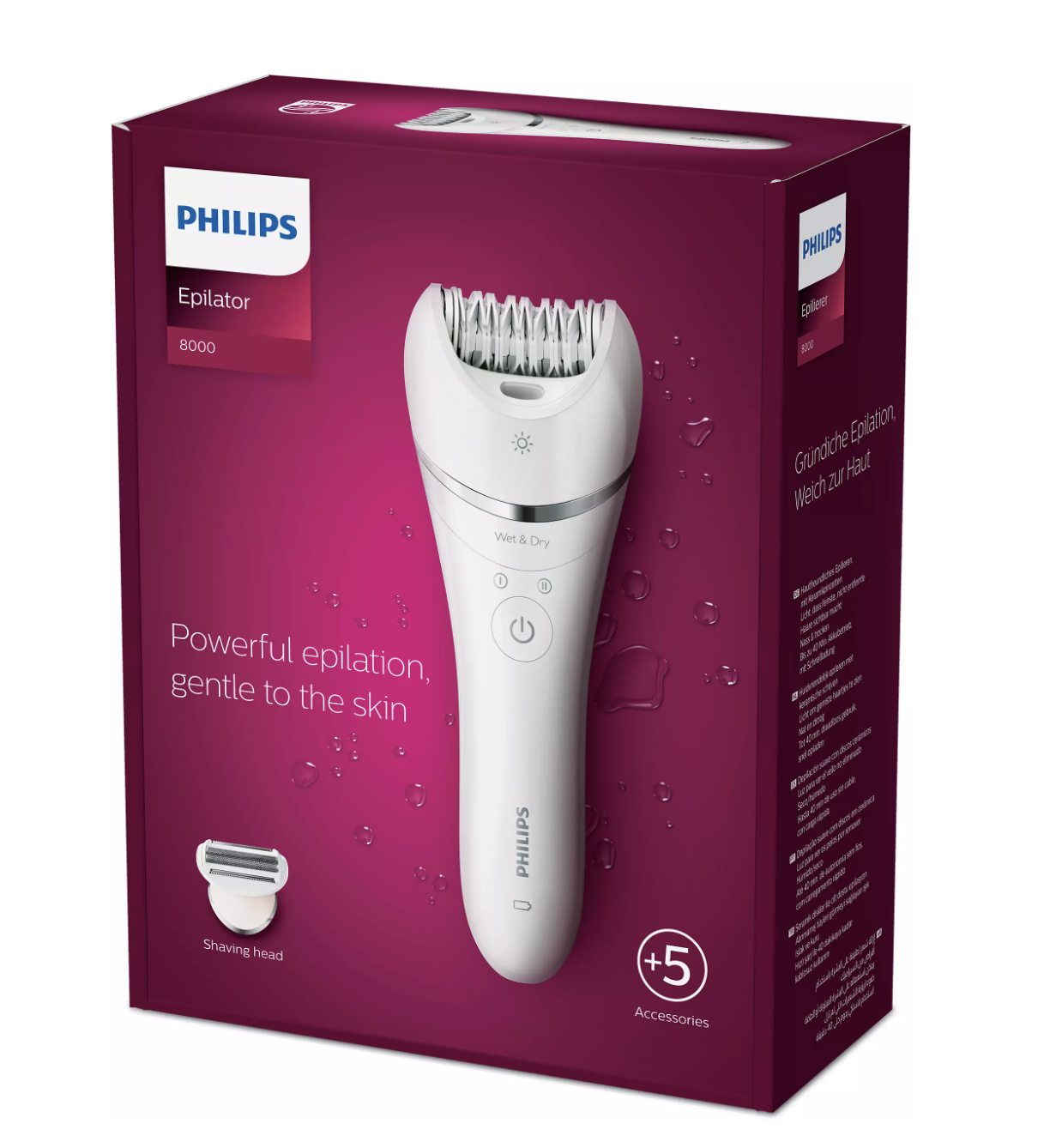 PHILIPS PHBRE710/00 épilateur