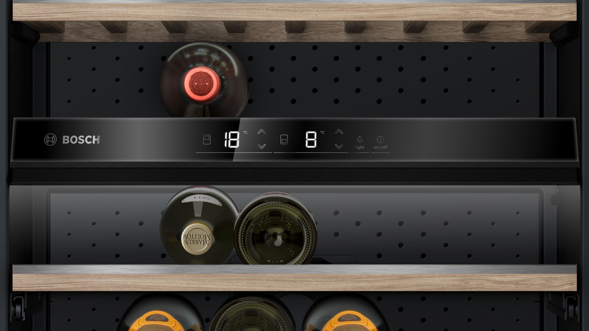 BOSCH KWK36ABGA SERIE 6 cave à vin pose-libre