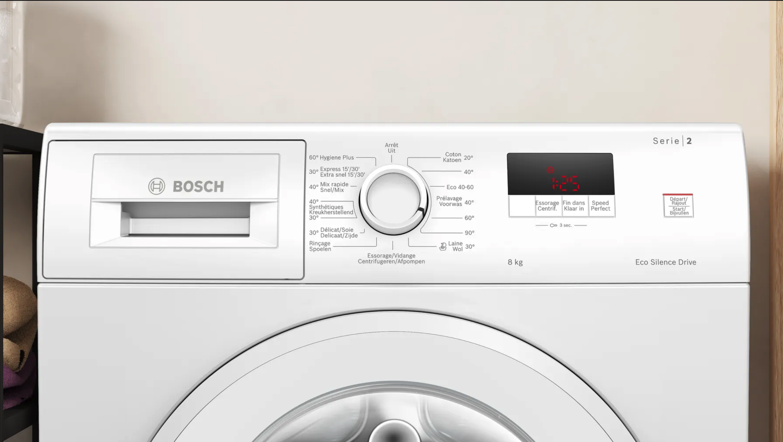 BOSCH WGE03400FG SERIE 2 lave-linge
