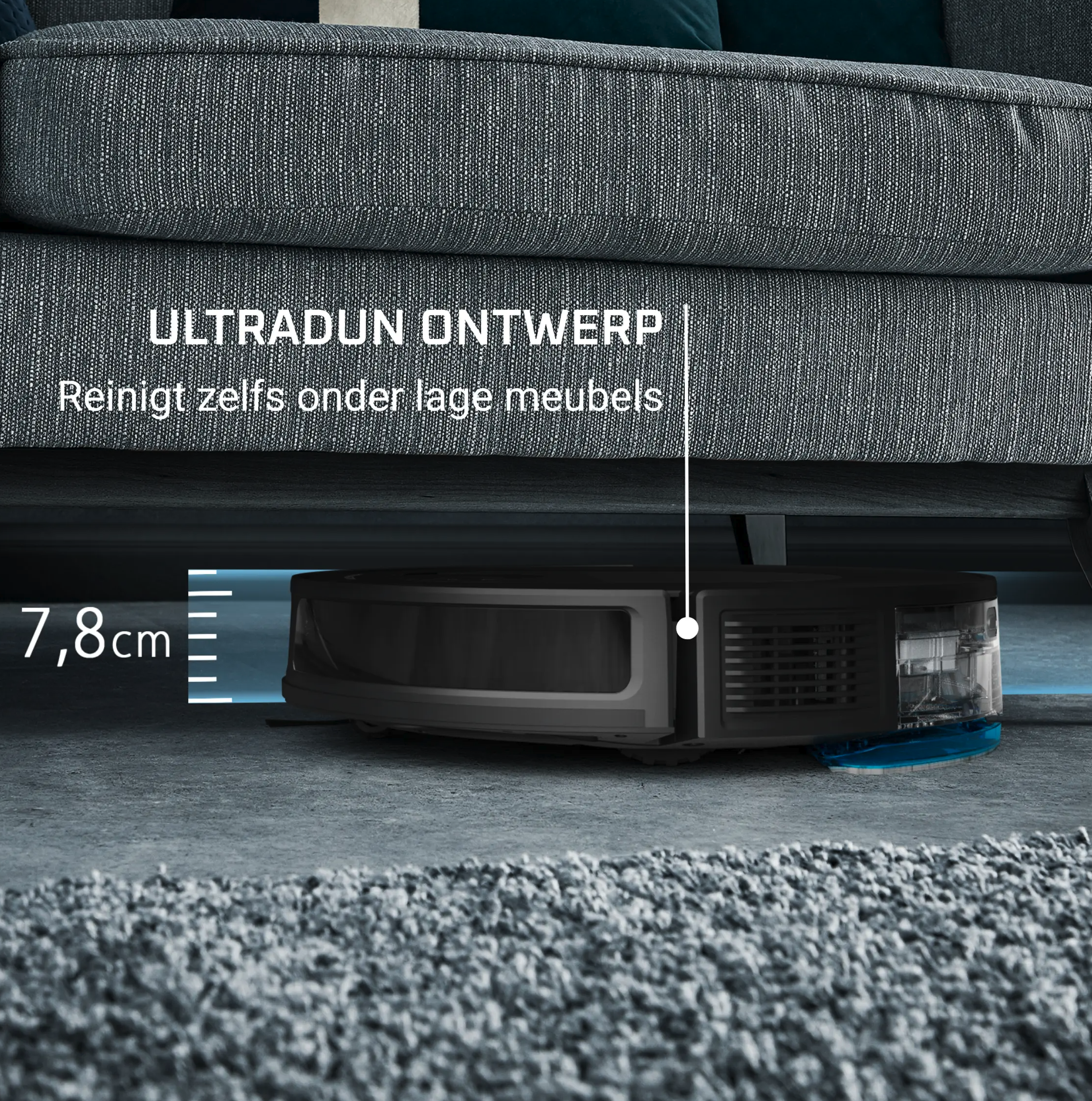 ROWENTA RR8L65WH aspirateur robot