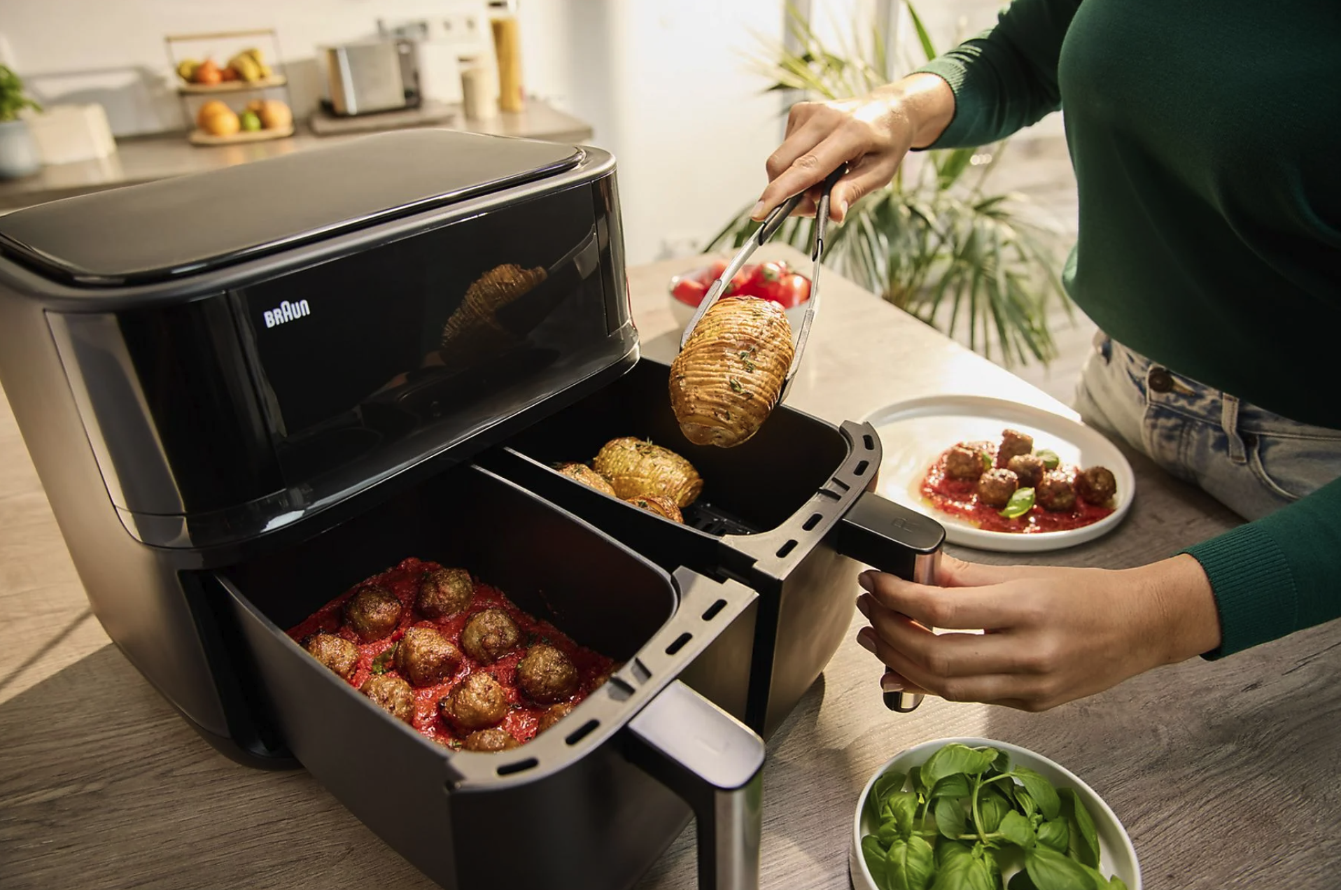 BRAUN (DELONGHI) BHTD3030IBK friteuse à air