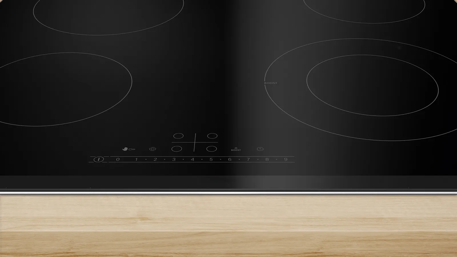 BOSCH PKF675FP2E SERIE 6 table de cuisson vitrocéramique - 60cm