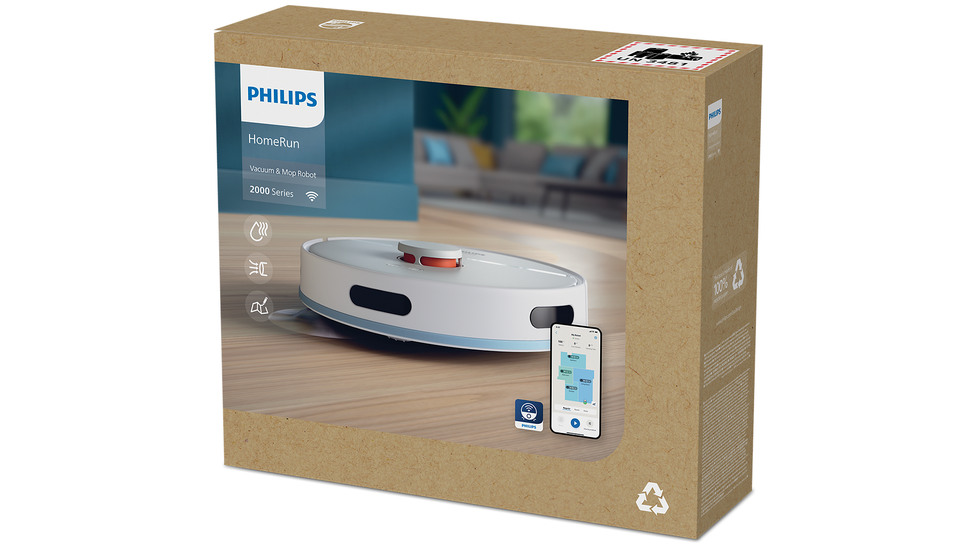 PHILIPS PDXU2000/15 aspirateur robot