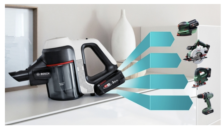 BOSCH BBS711W Serie 7 aspirateur balai