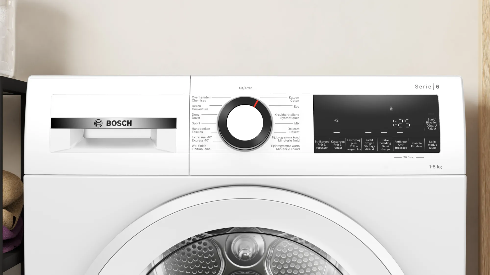 BOSCH WQG1320AFG SERIE 6 seche-linge