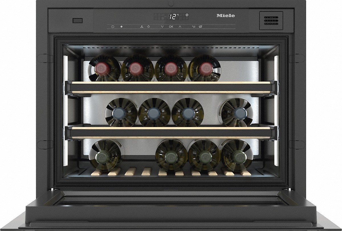MIELE KWT7112IGGRGR PURELINE cave à vin encastrable