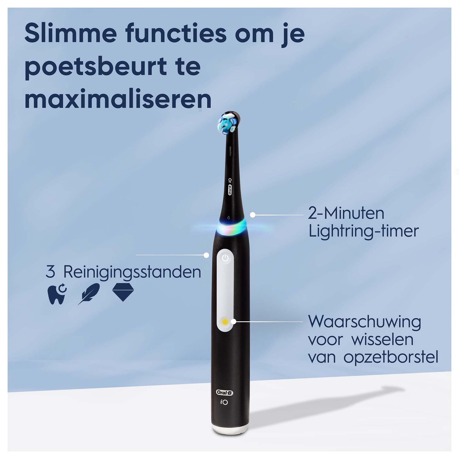 ORAL B OBIO3BL brosse à dents électrique