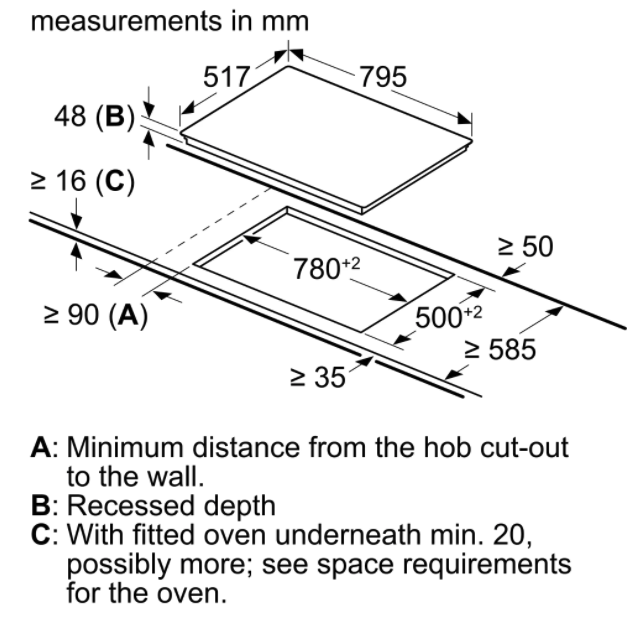 BOSCH PKC845FP1D SERIE 6 table de cuisson vitrocéramique - 80cm