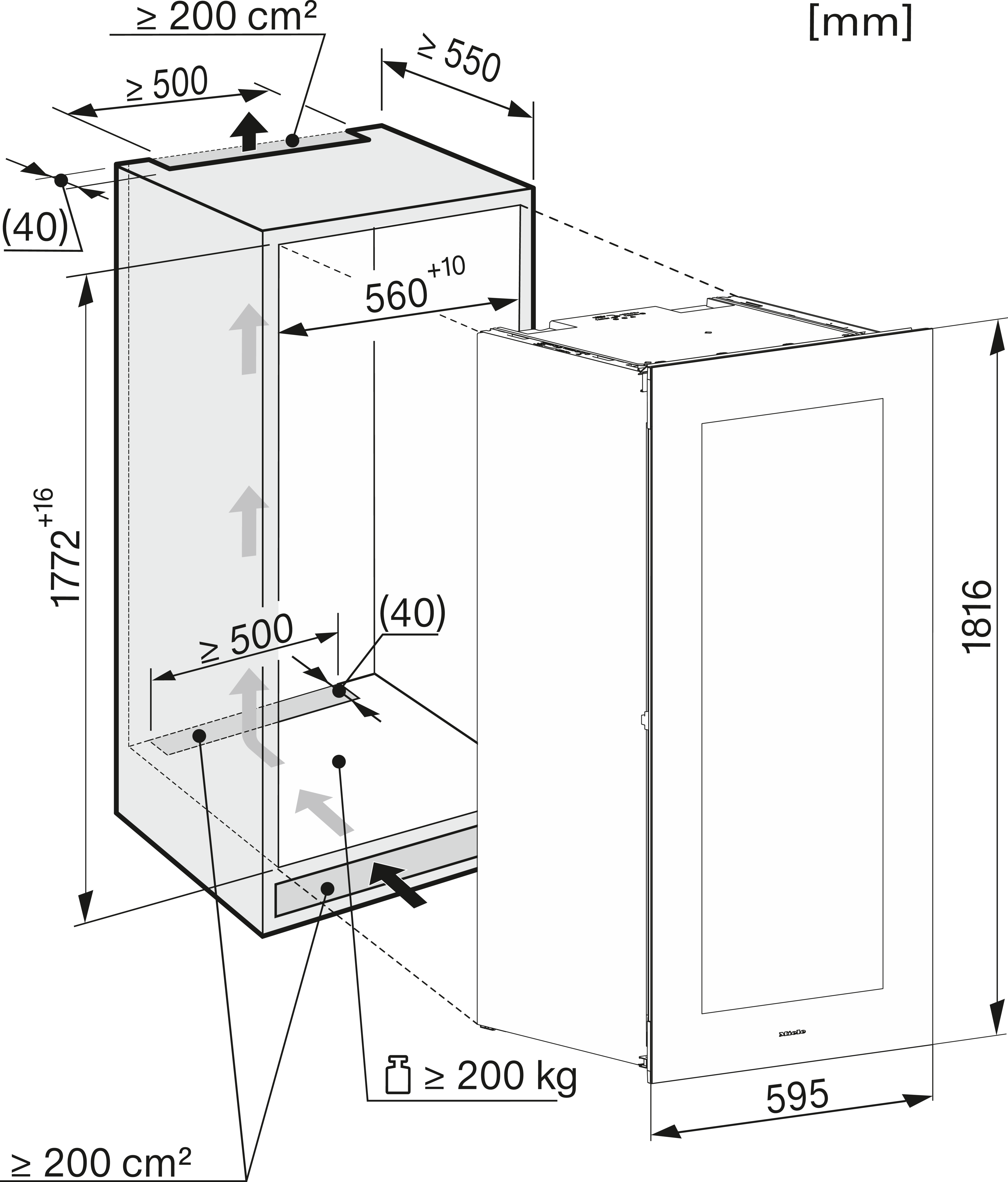 MIELE KWT6722IGS-1OBSW cave à vin encastrable