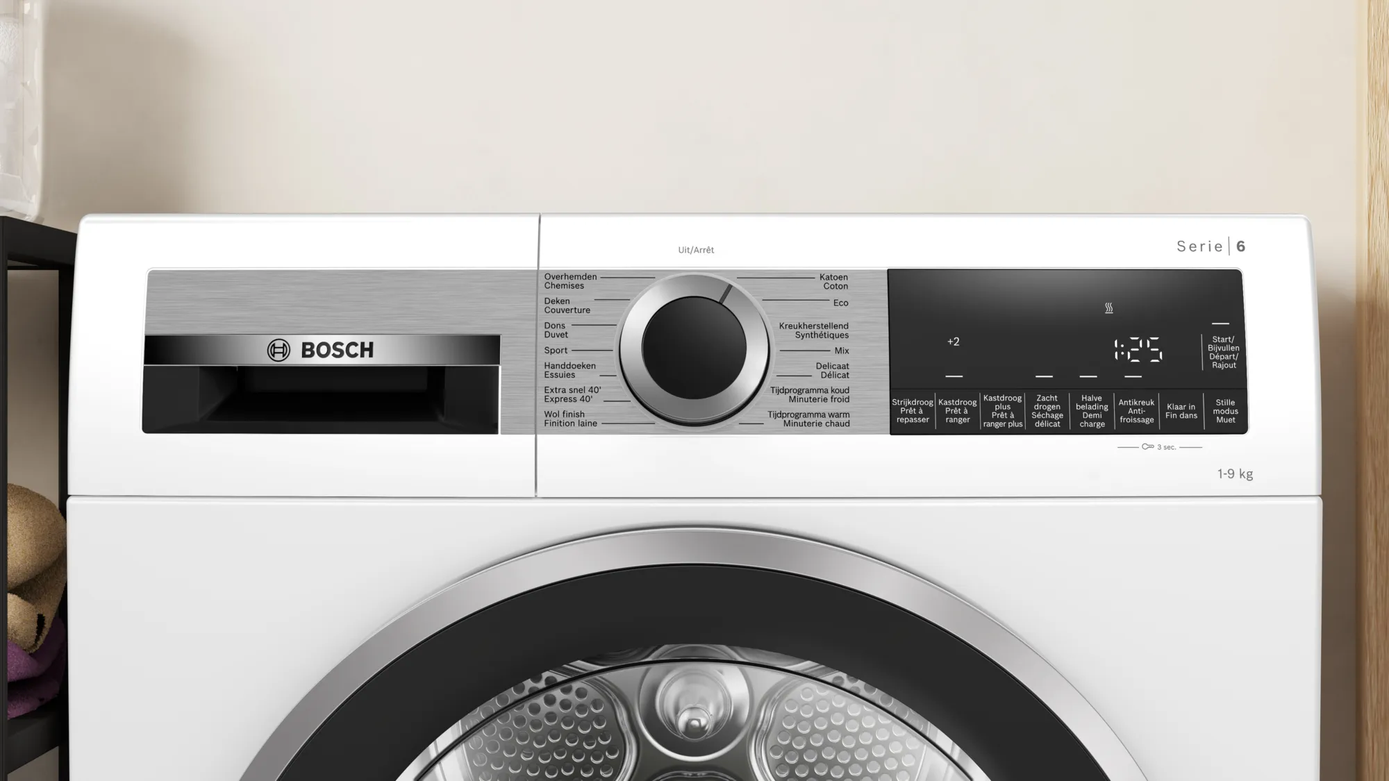 BOSCH WQG2420WFG Serie 6 seche-linge