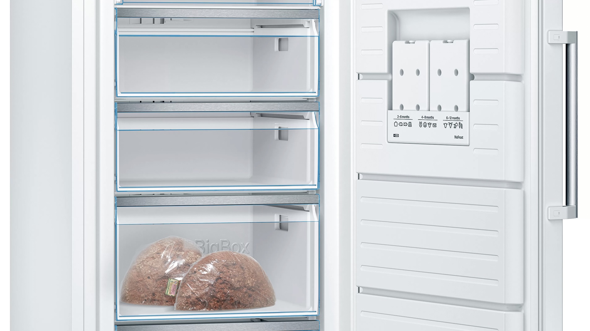 BOSCH GSN58DWDV SERIE 6 congélateur pose-libre - 191cm