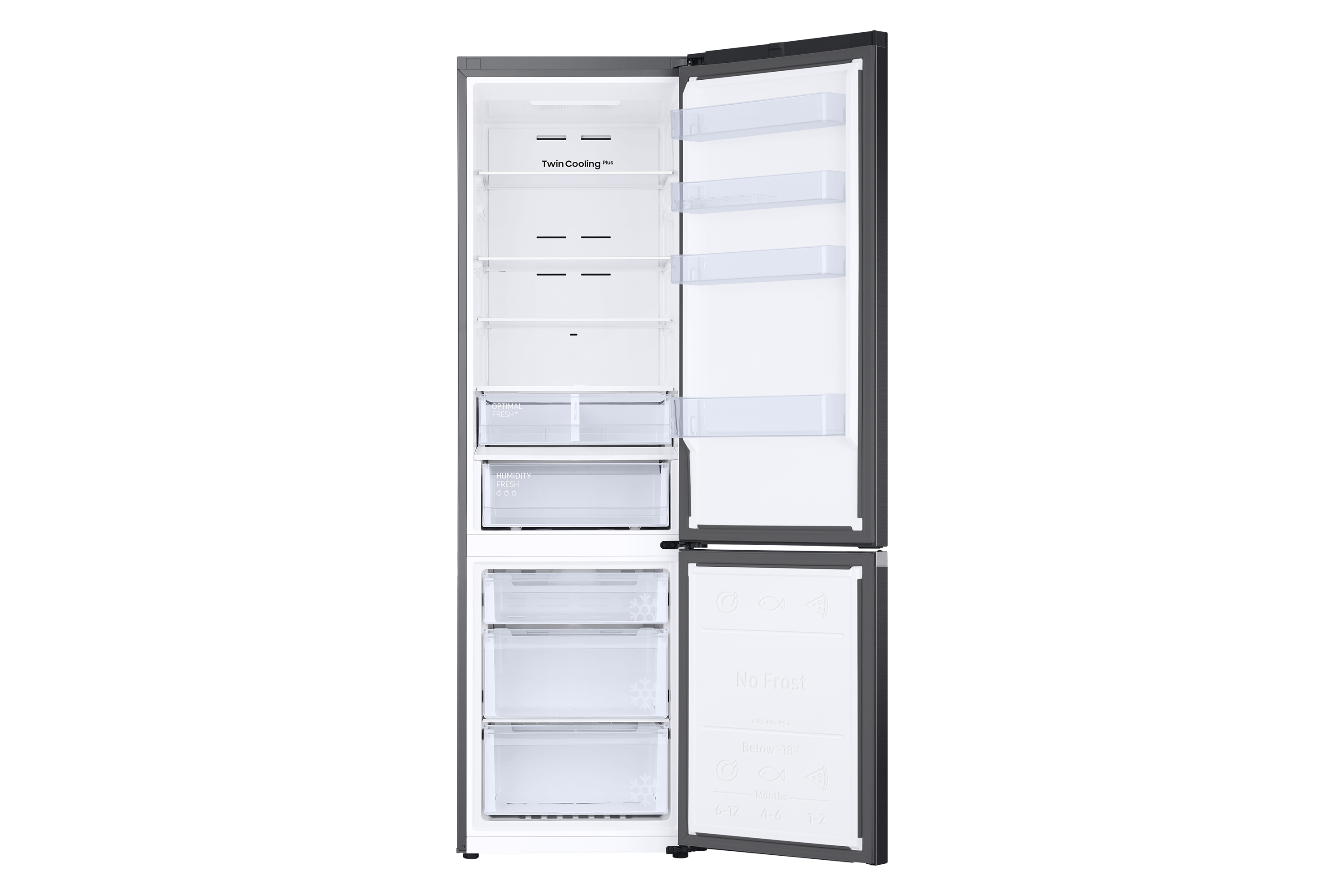 SAMSUNG RB38T607BB1 combiné réfrigérateur-congélateur - 203cm