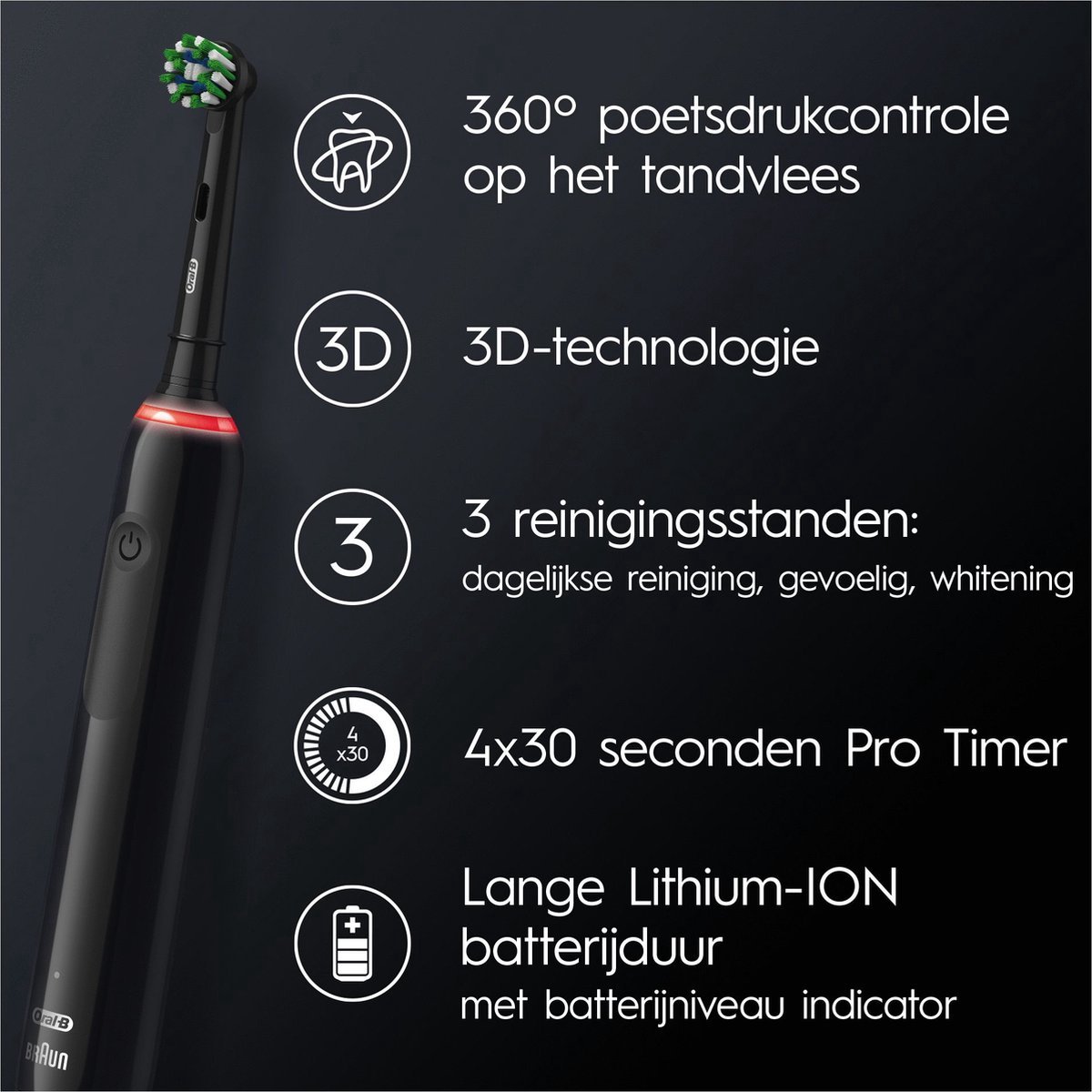 ORAL B OBPRO3CABL brosse à dents électrique