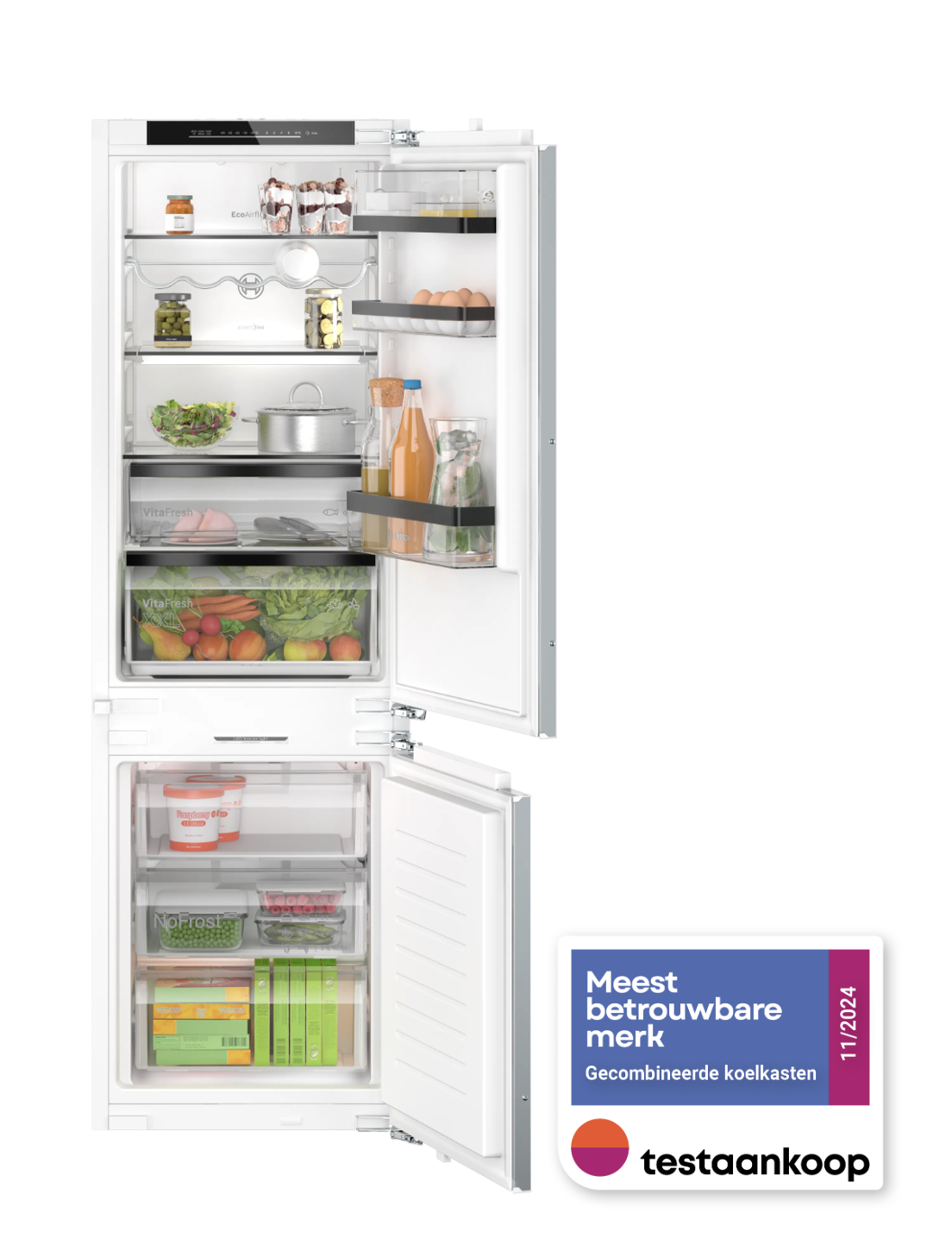 BOSCH KIN86SDD0 SERIE 6 combiné réfrigérateur-congélateur - 177,5cm