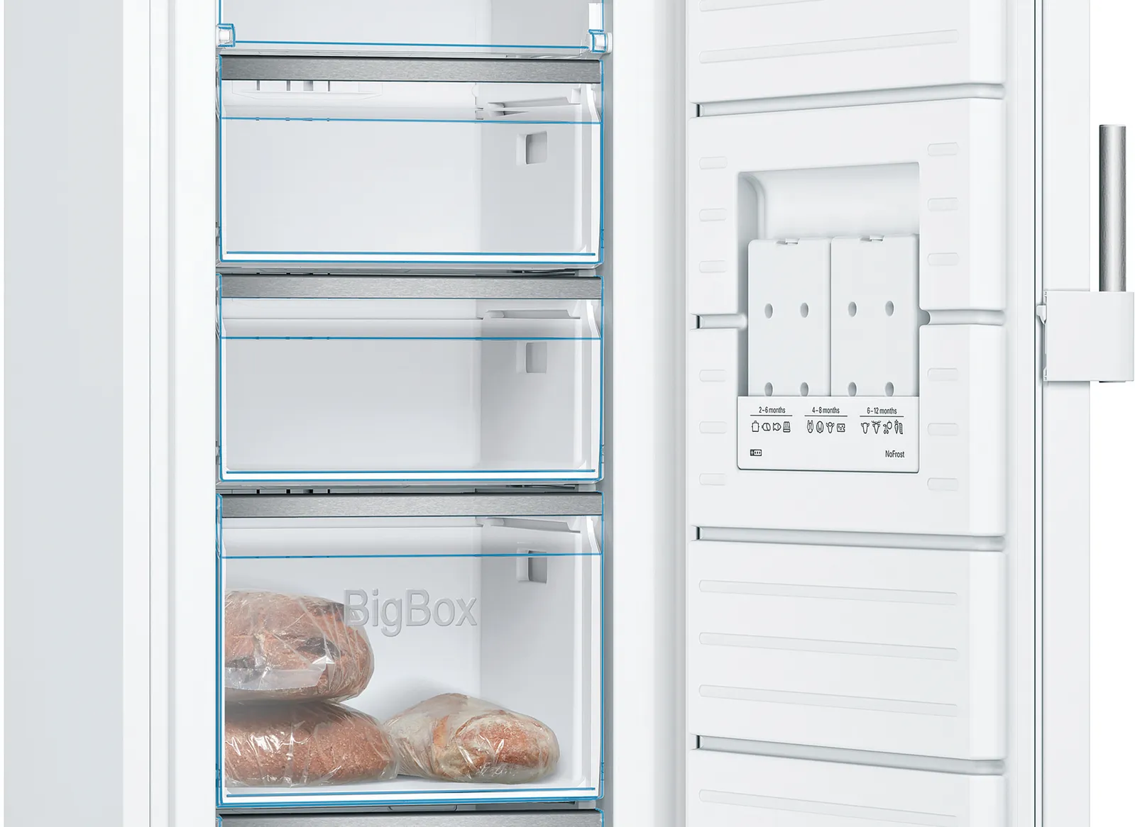 BOSCH GSN33EWEV SERIE 4 congélateur pose-libre - 176cm
