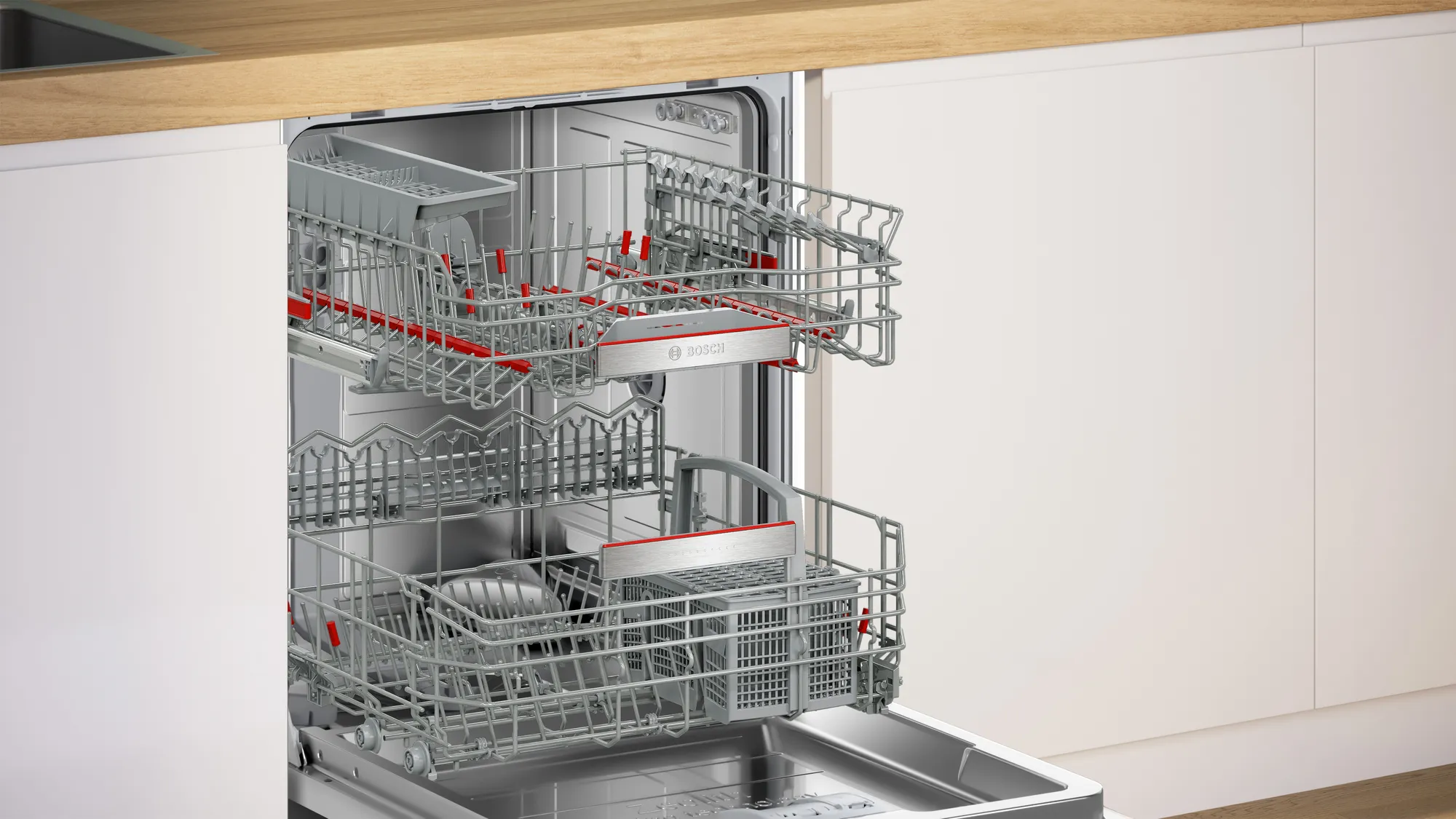 BOSCH SBT8TB801E Serie 8 lave-vaisselle entièrement intégrable