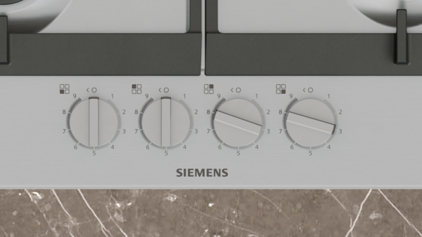 SIEMENS EC6A5HI90 IQ500 table de cuisson au gaz - 60cm
