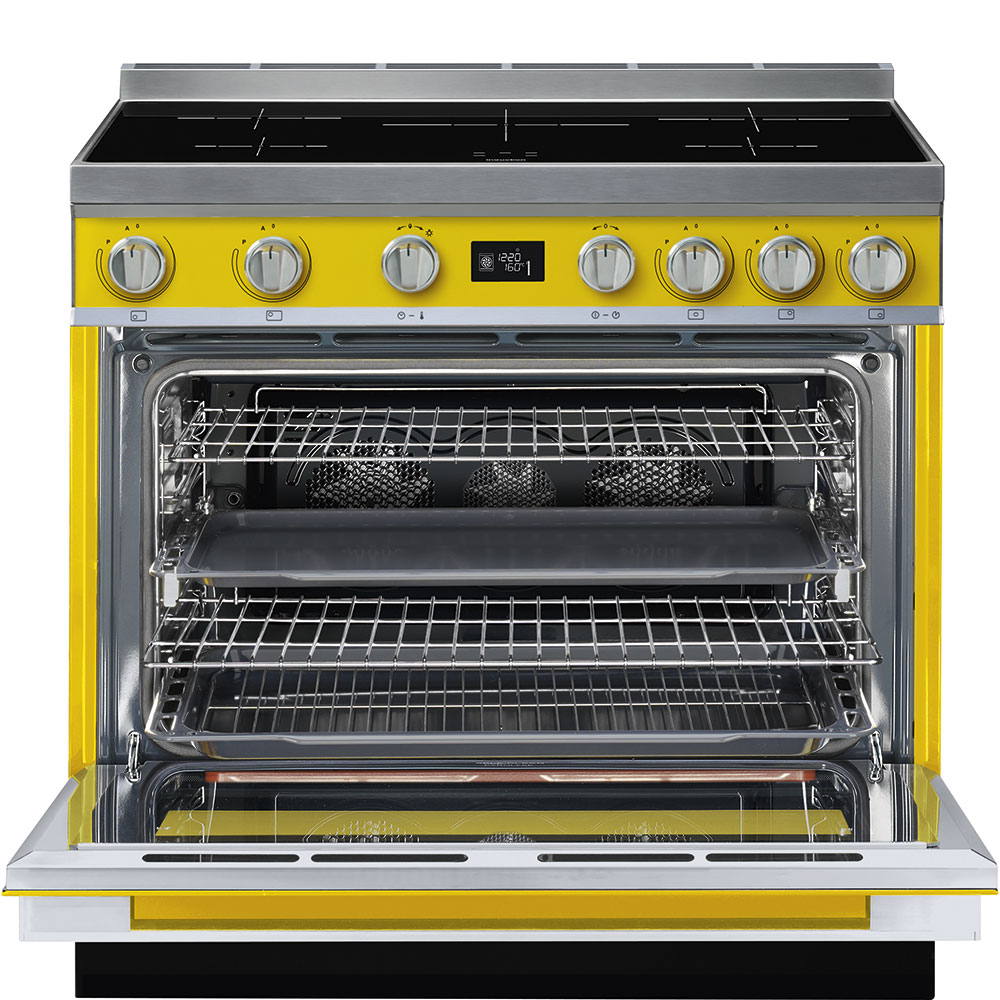 SMEG CPF9IPYW cuisinière avec taque à induction - 90cm