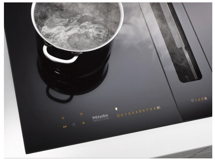 MIELE CS7612FL SMARTLINE table de cuisson à induction - domino