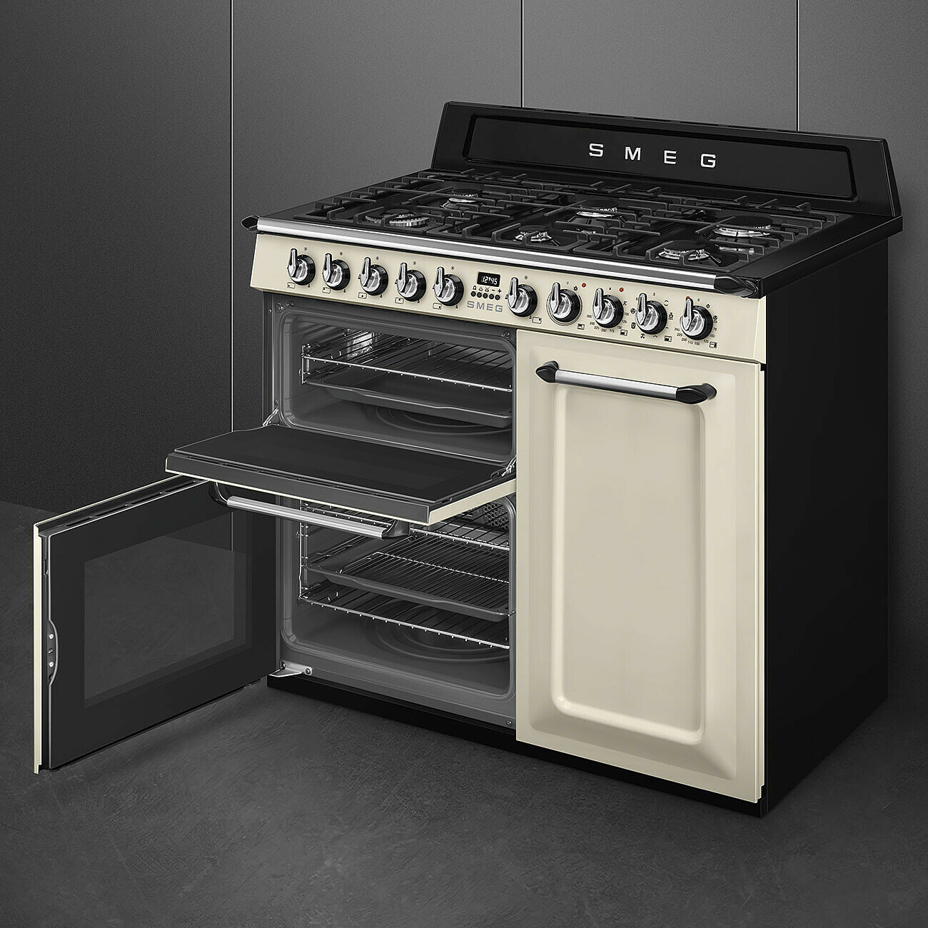 SMEG TR103P cuisinière avec taque à gaz - 100cm