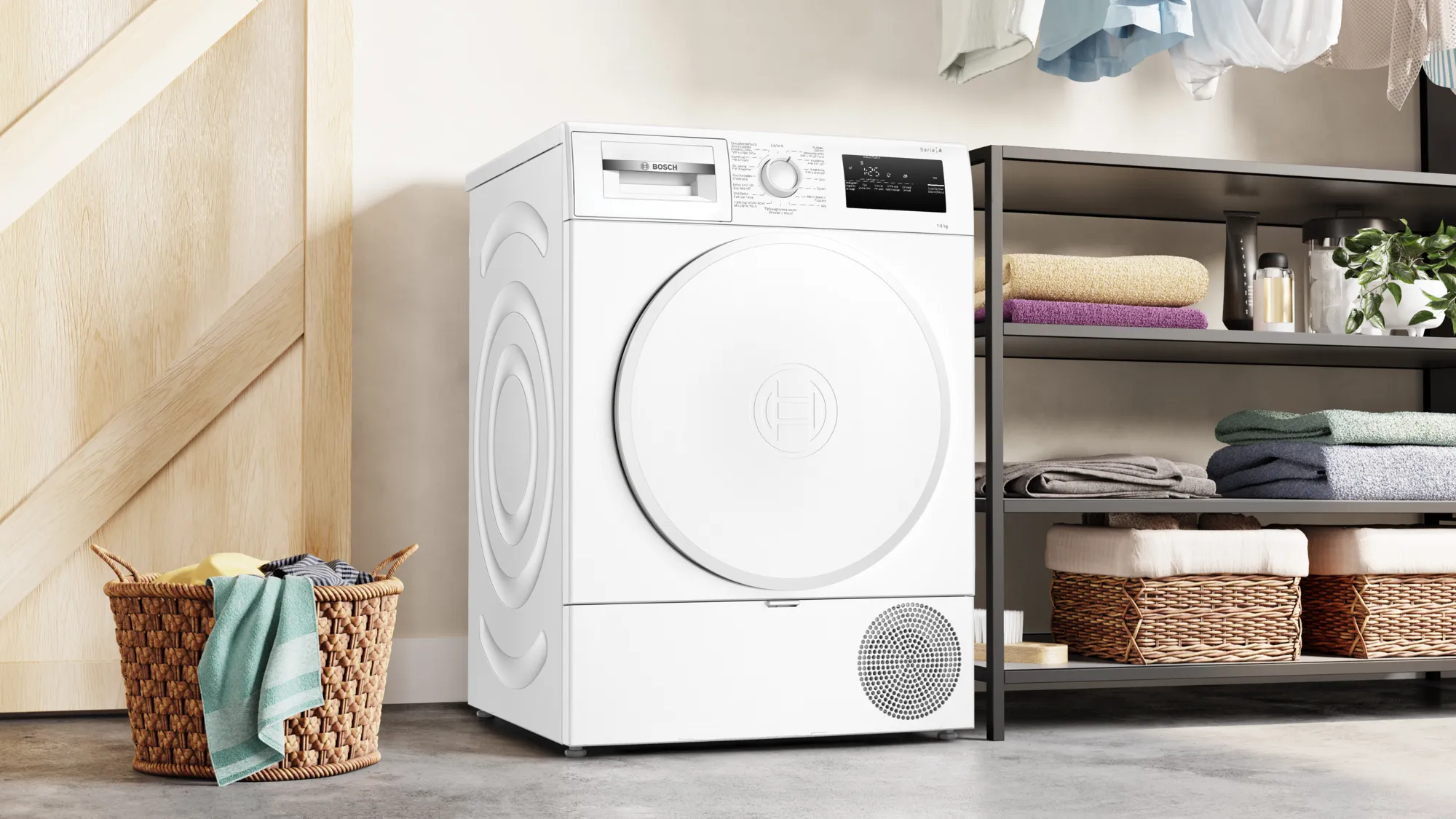 BOSCH WTH8320AFG SERIE 4 seche-linge