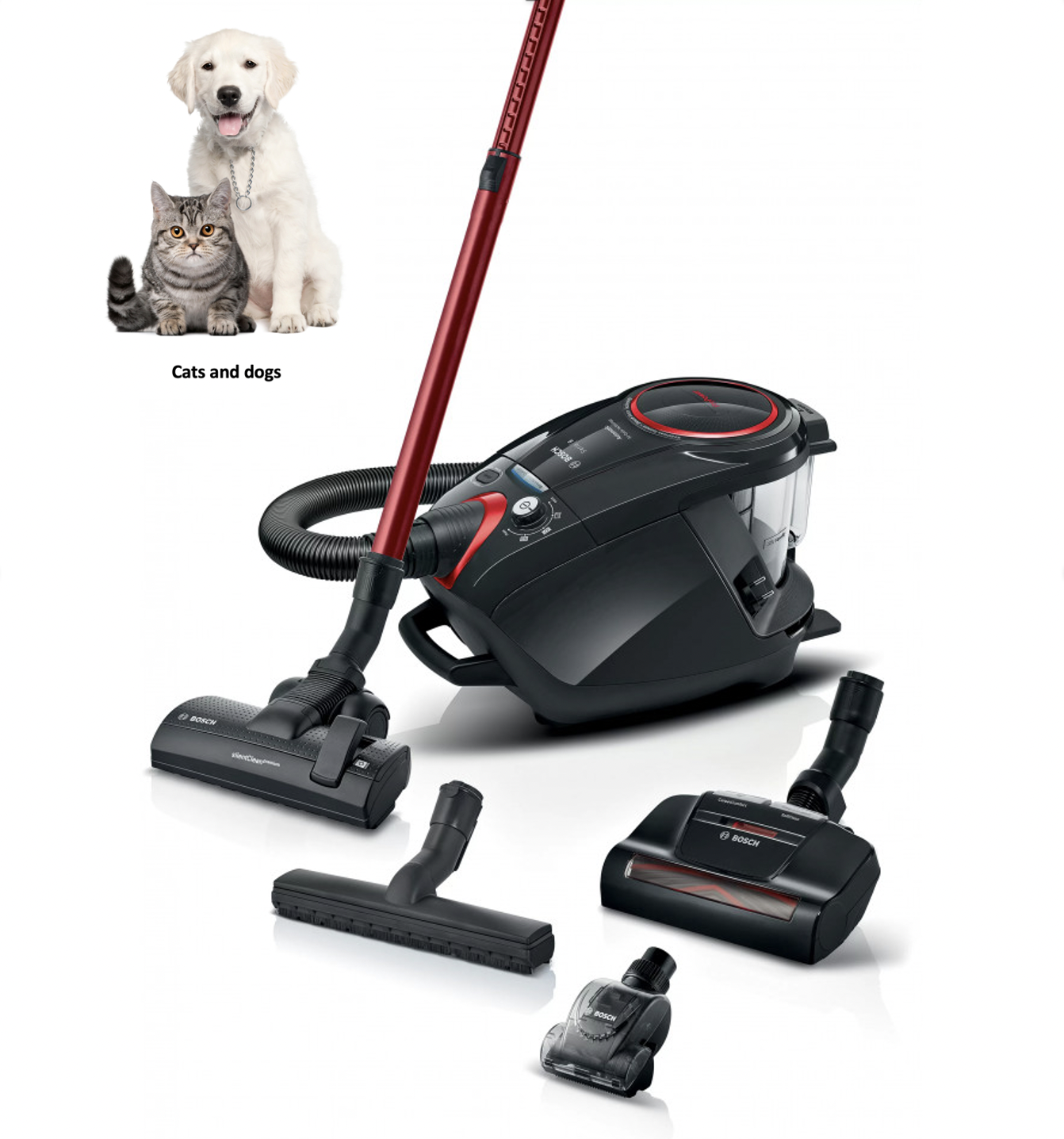 BOSCH BGS7POW1 GS-70 aspirateur sans sac