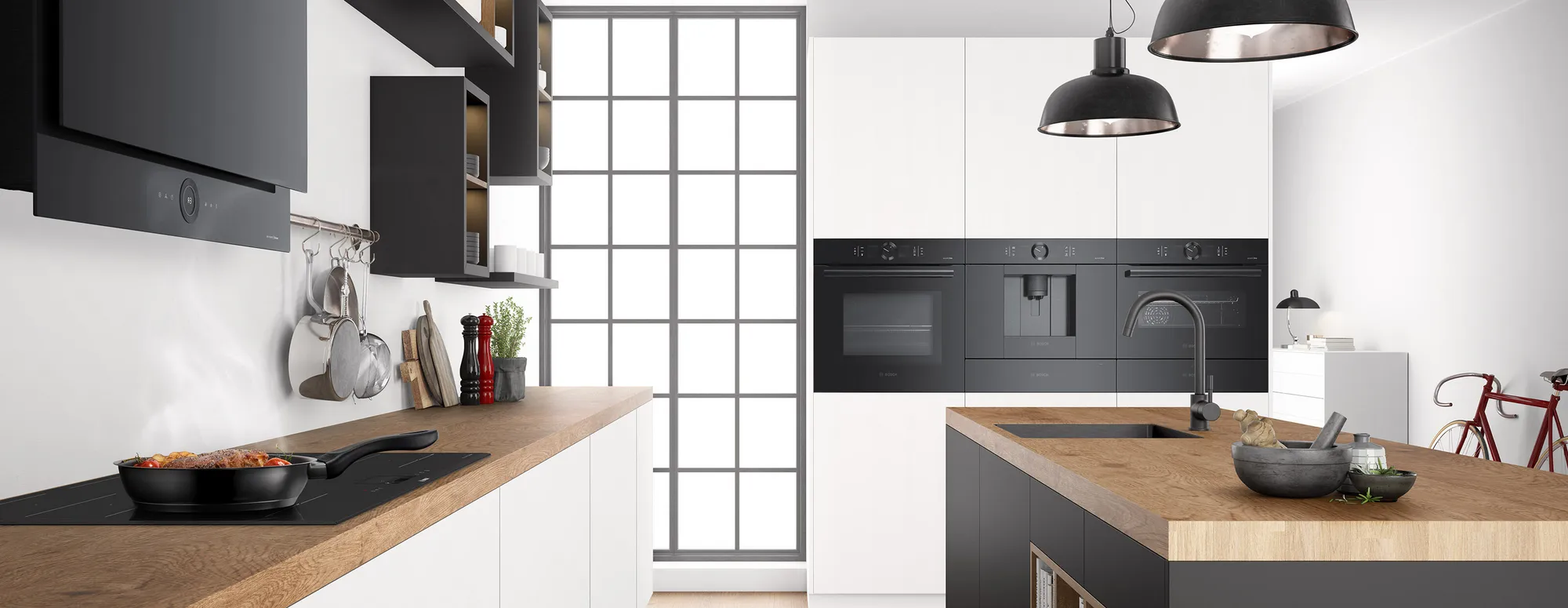 BOSCH PIE811BB5E SERIE 2 table de cuisson à induction - 80cm