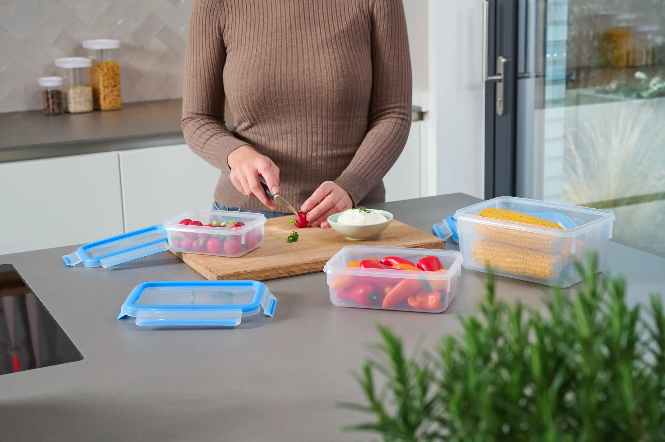 TEFAL N1031451 set de boîtes de conservation